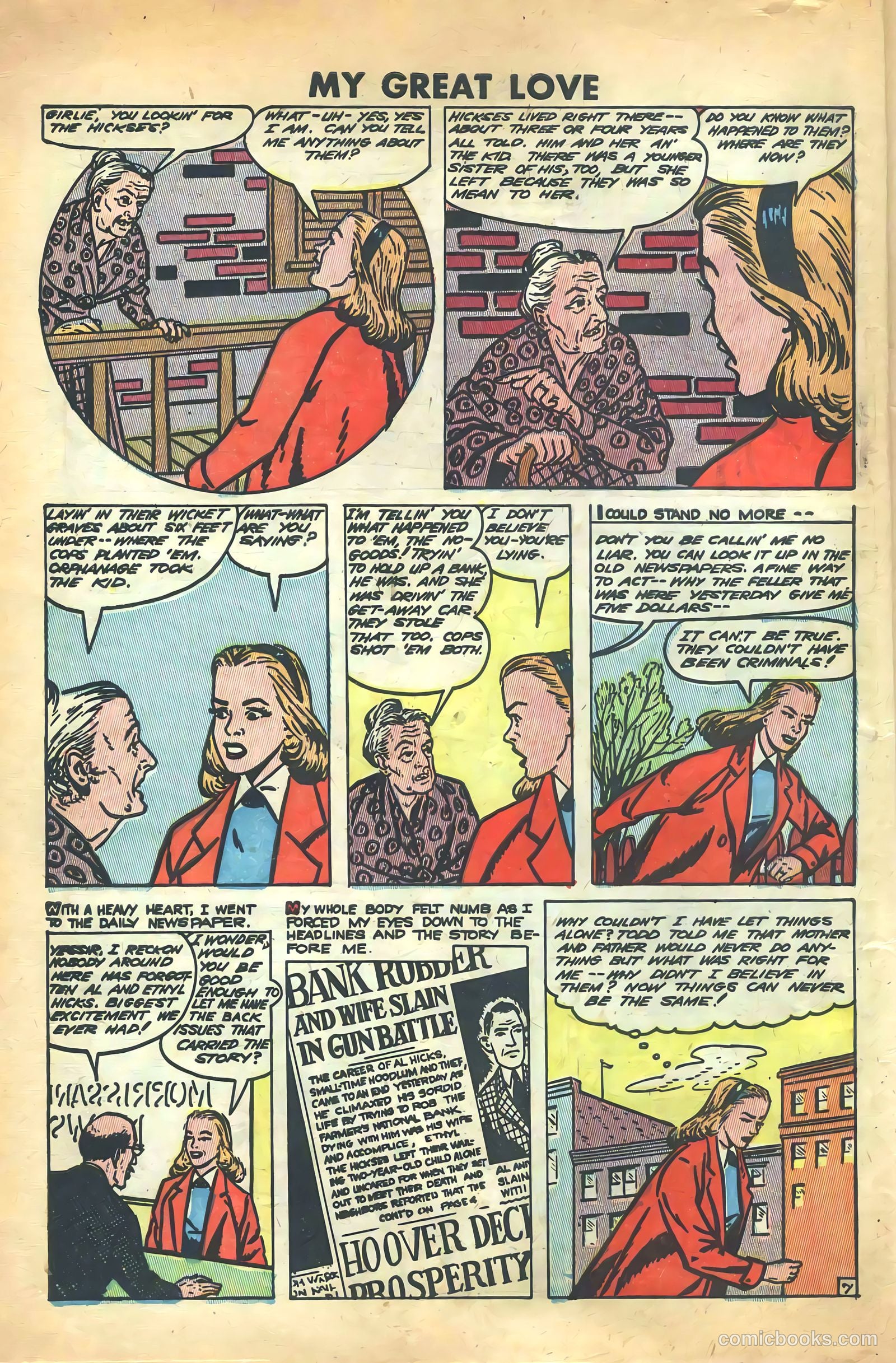 My Great Love #4 (1950) — page 8 of 36