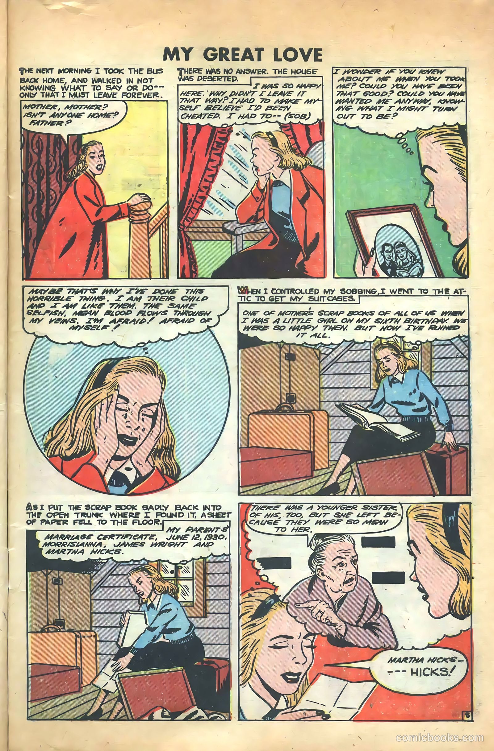 My Great Love #4 (1950) — page 9 of 36