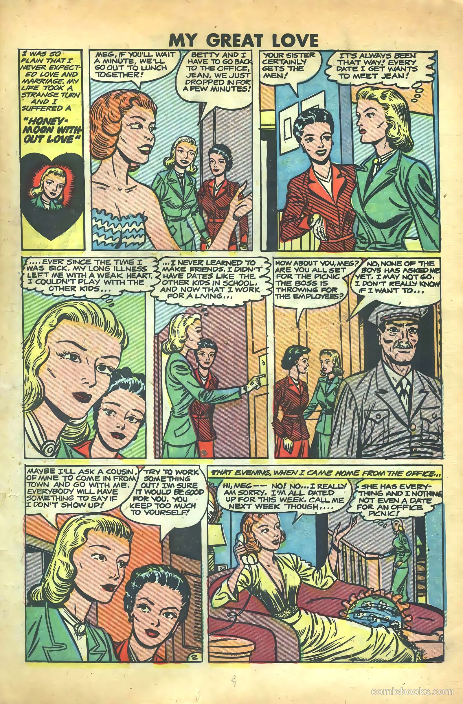 My Great Love #4 (1950) — page 13 of 36