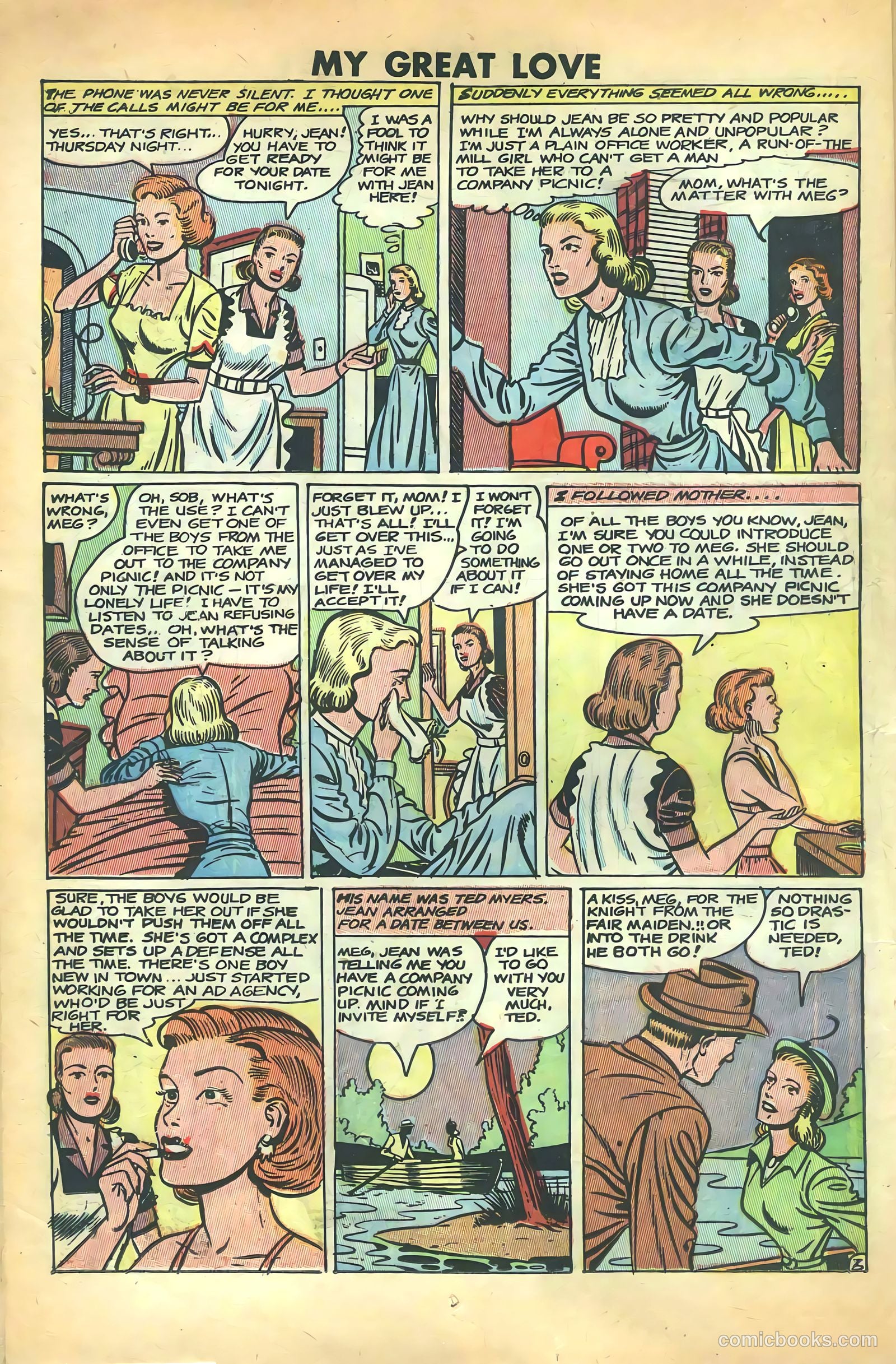 My Great Love #4 (1950) — page 14 of 36