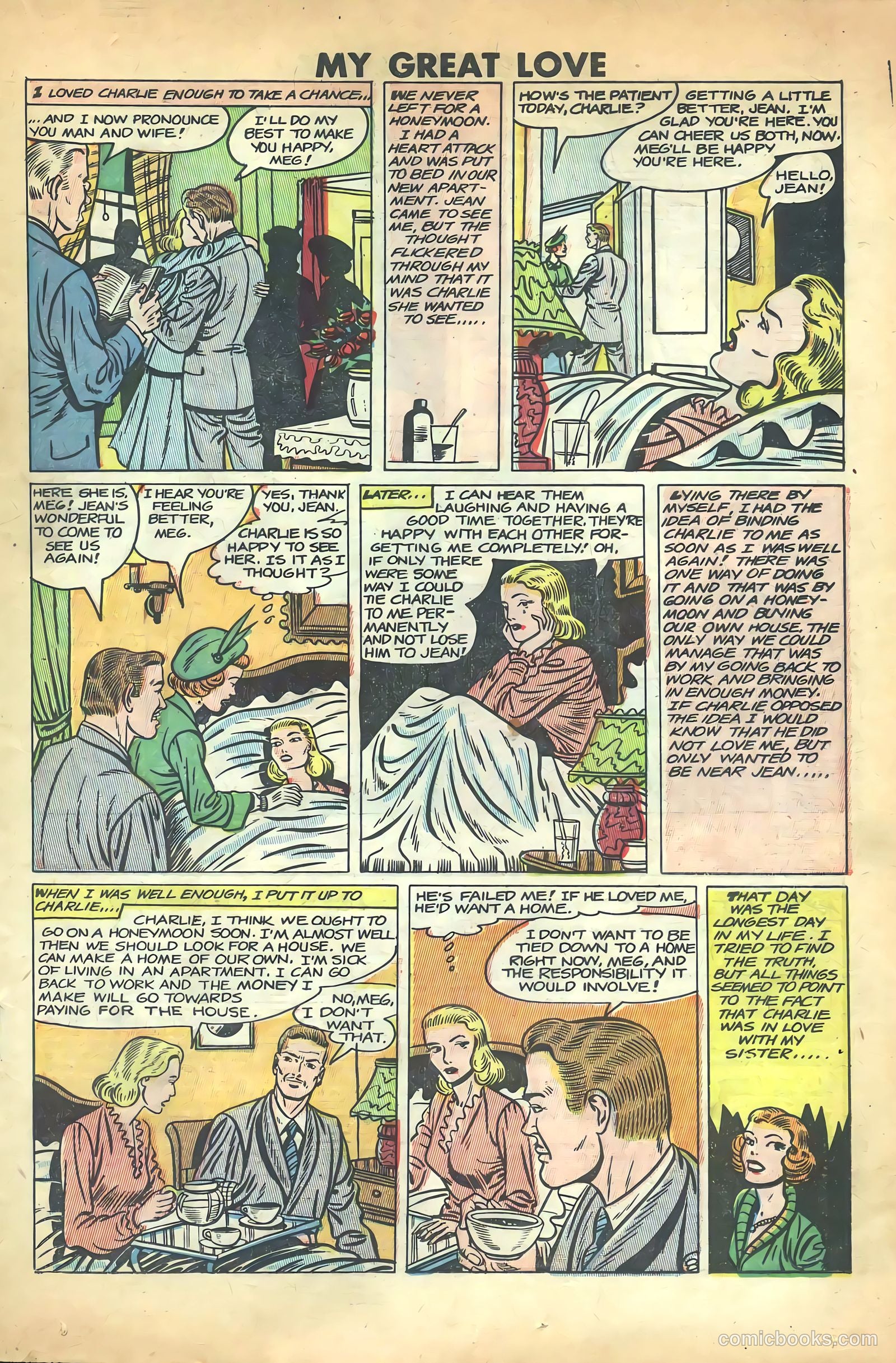 My Great Love #4 (1950) — page 19 of 36