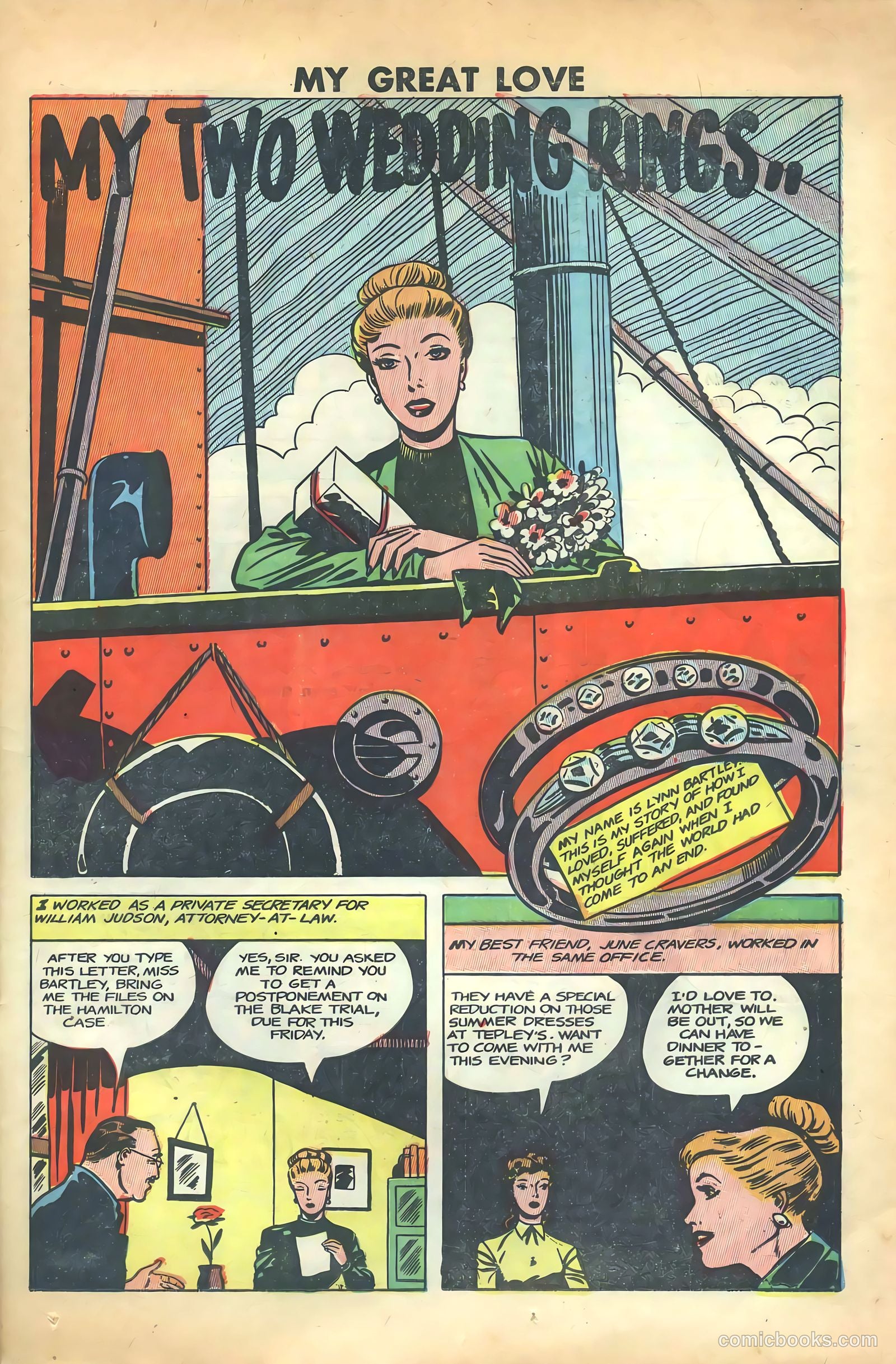 My Great Love #4 (1950) — page 23 of 36