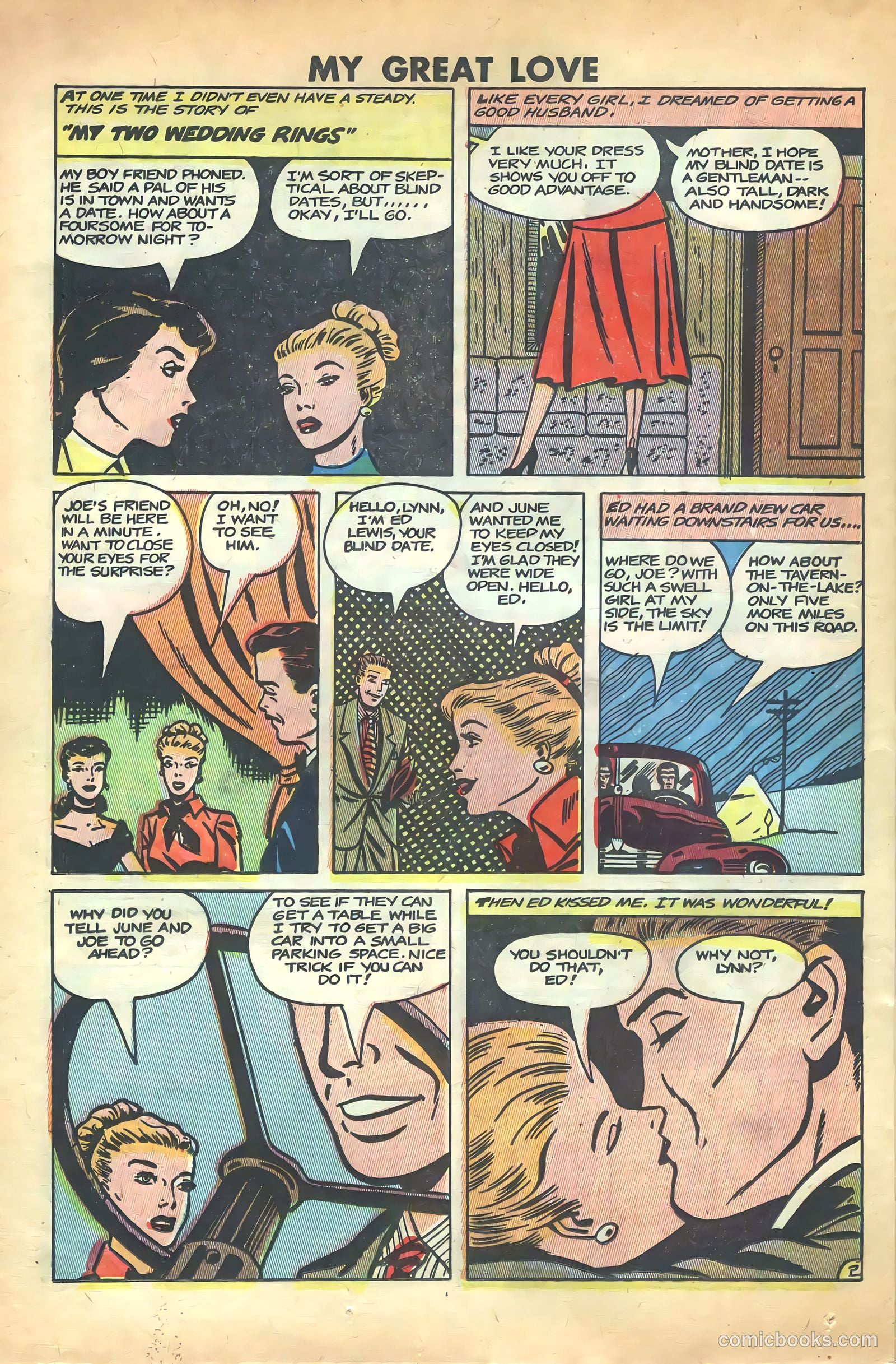 My Great Love #4 (1950) — page 24 of 36