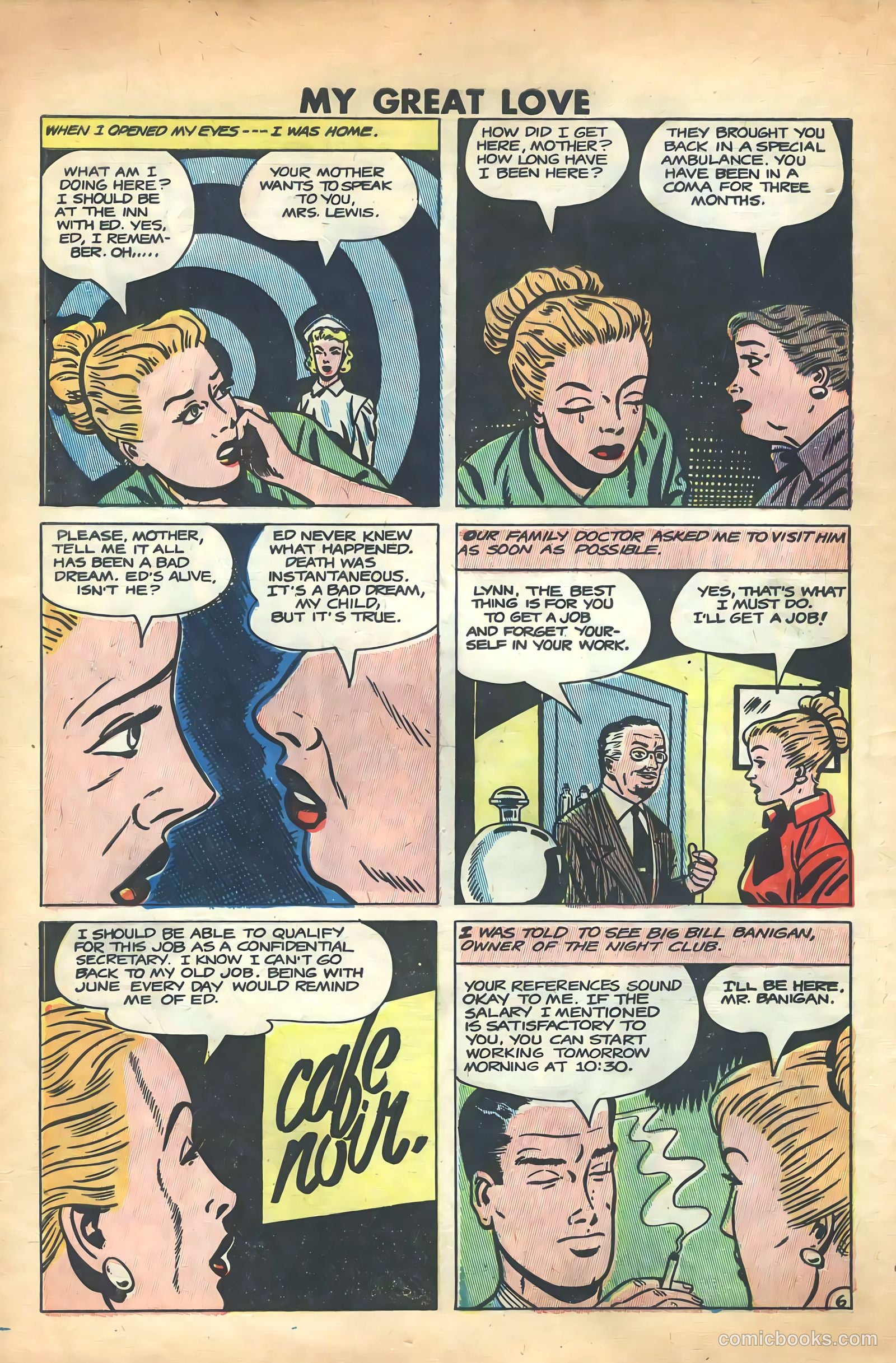 My Great Love #4 (1950) — page 28 of 36
