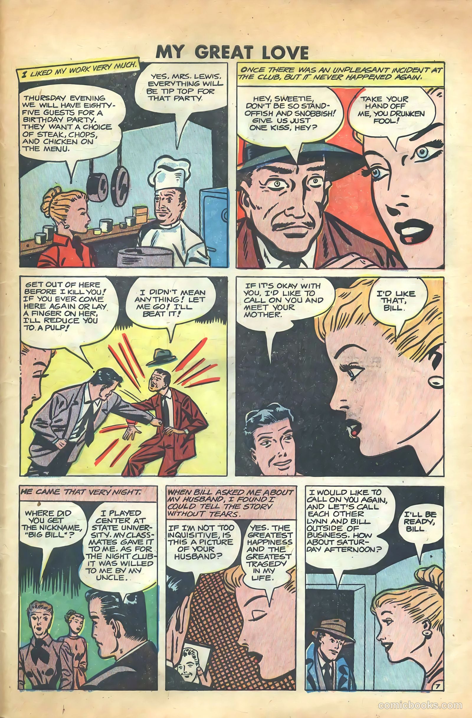My Great Love #4 (1950) — page 29 of 36