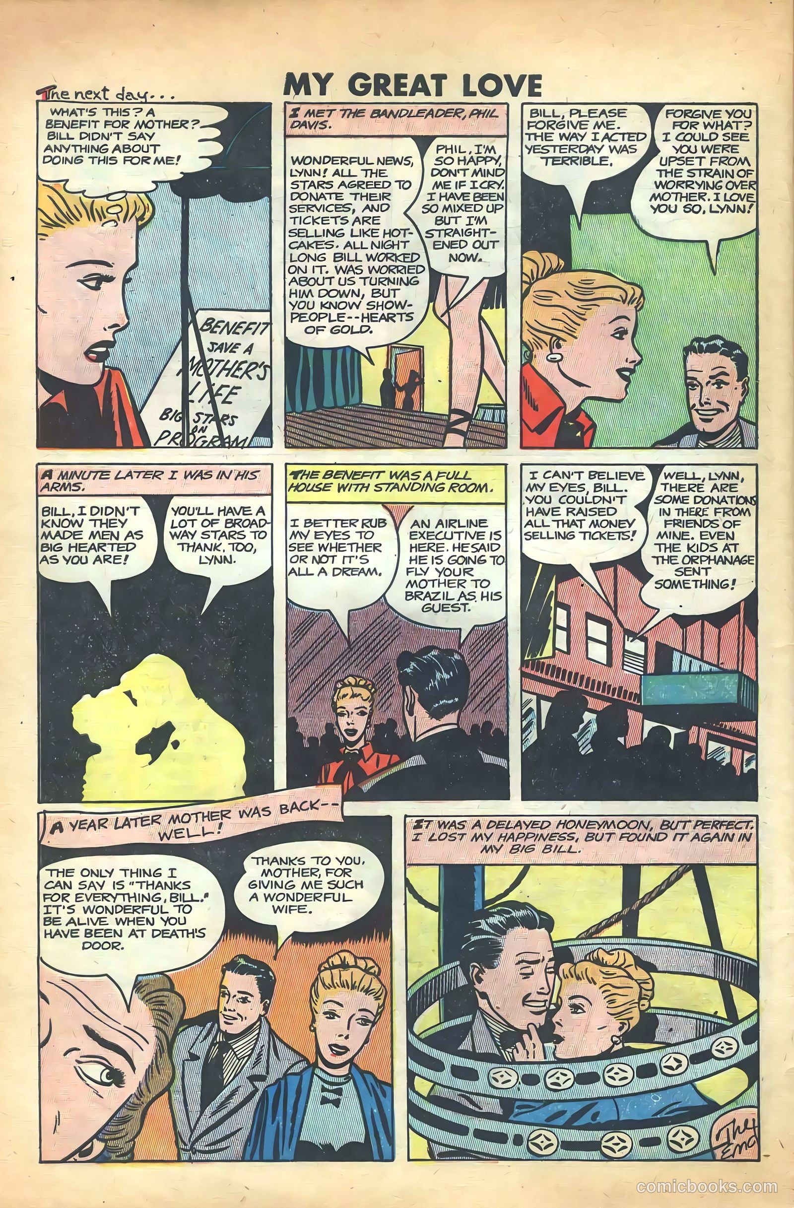 My Great Love #4 (1950) — page 32 of 36