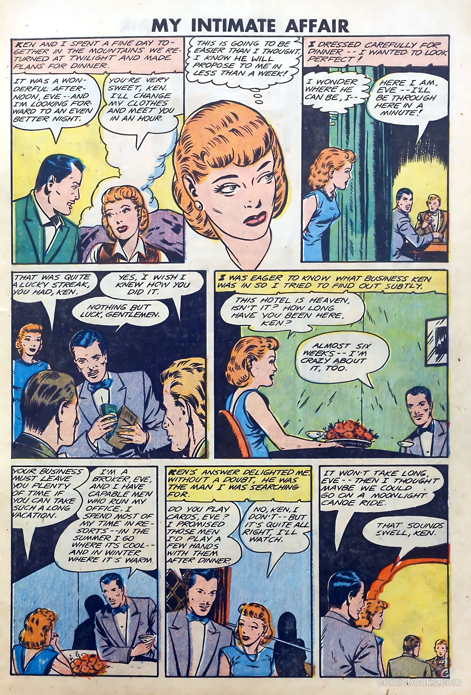 My Intimate Affair #1 (1950) — page 7 of 36