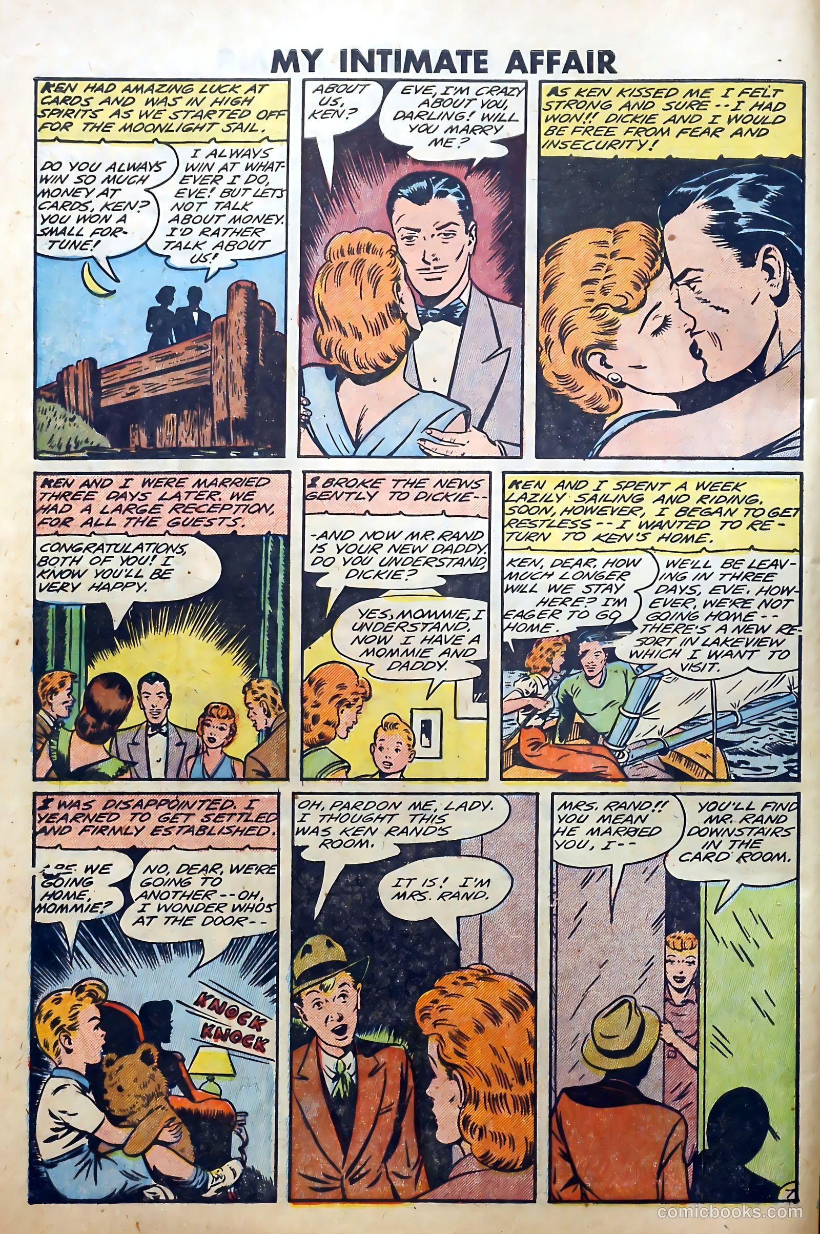My Intimate Affair #1 (1950) — page 8 of 36