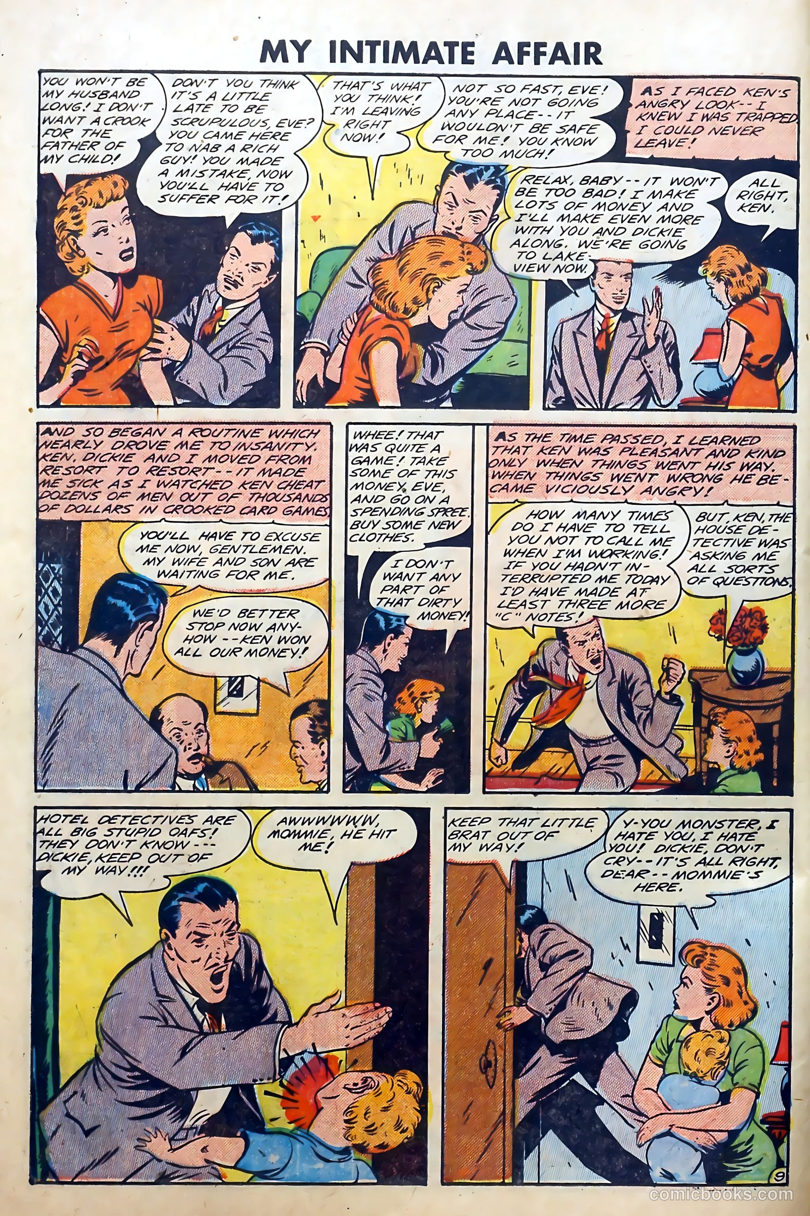 My Intimate Affair #1 (1950) — page 10 of 36