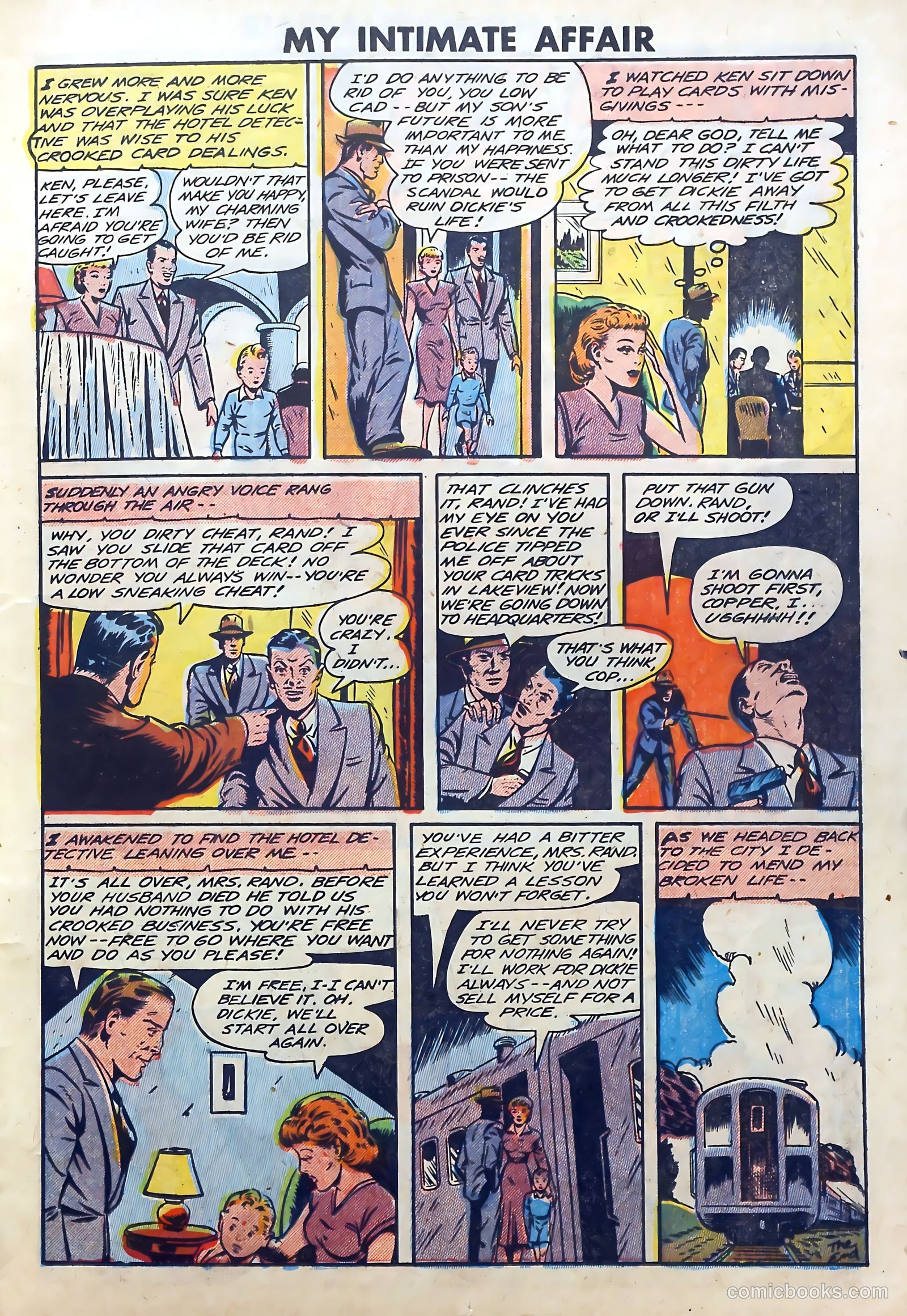My Intimate Affair #1 (1950) — page 11 of 36
