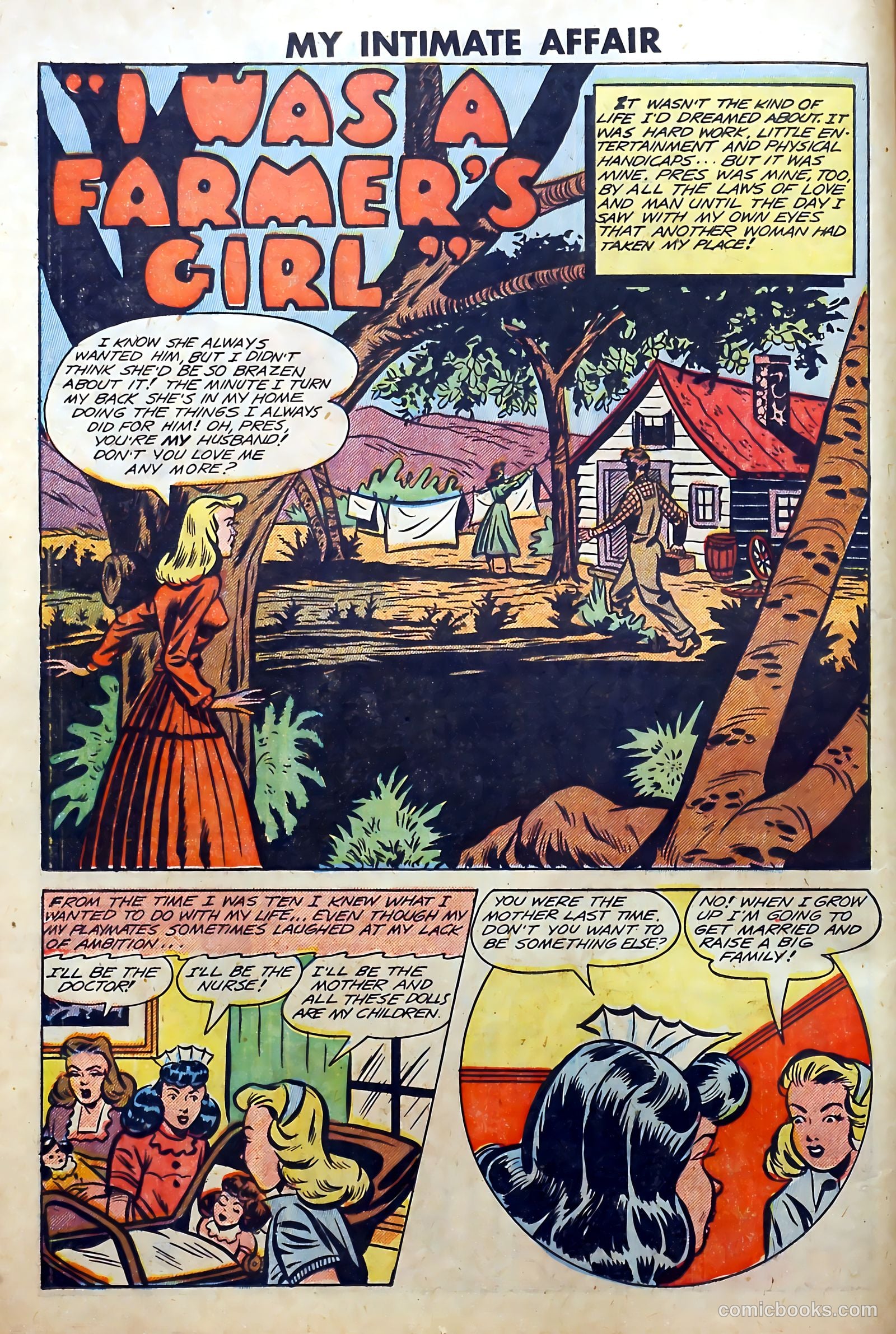 My Intimate Affair #1 (1950) — page 12 of 36