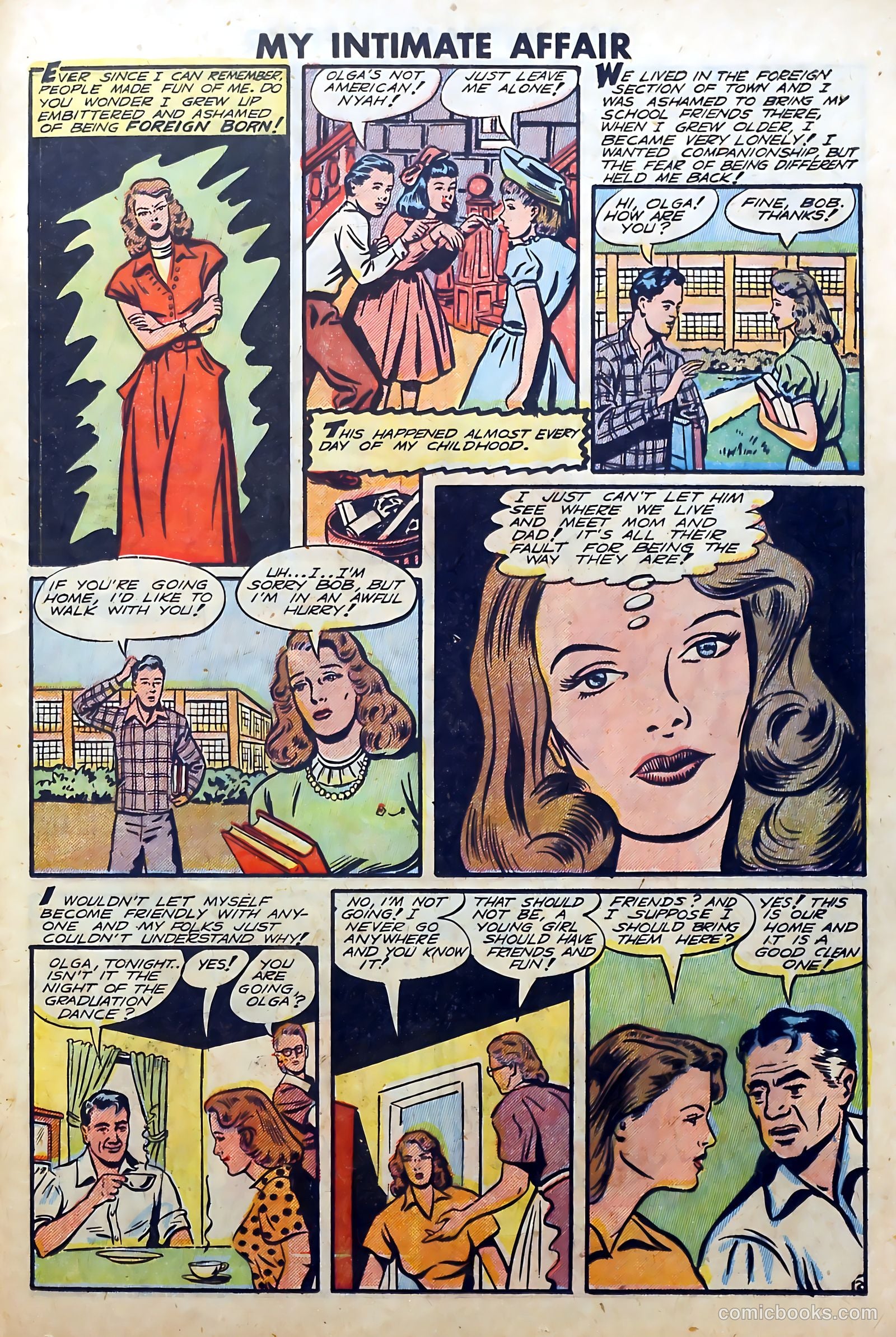 My Intimate Affair #1 (1950) — page 25 of 36