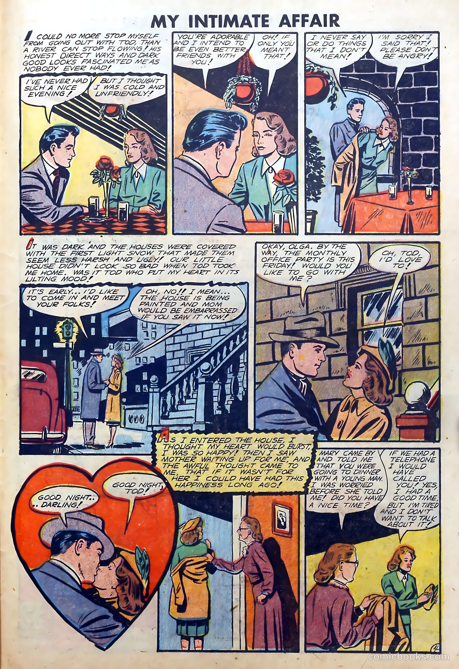 My Intimate Affair #1 (1950) — page 27 of 36