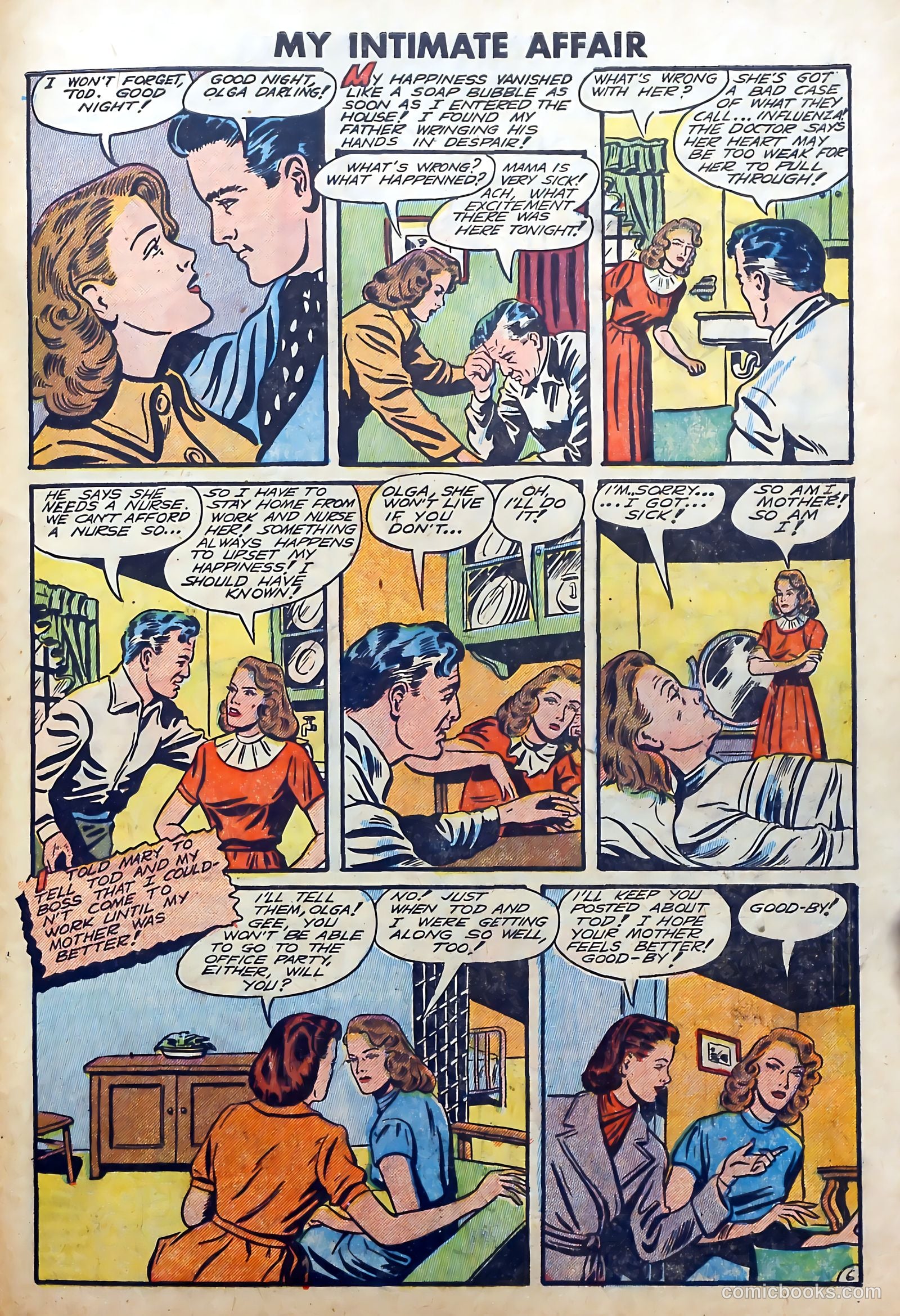 My Intimate Affair #1 (1950) — page 29 of 36