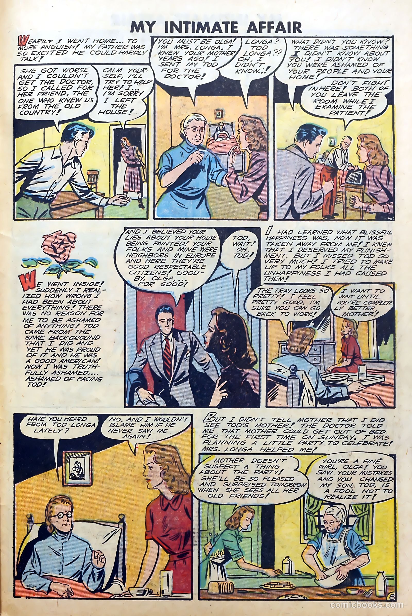 My Intimate Affair #1 (1950) — page 31 of 36
