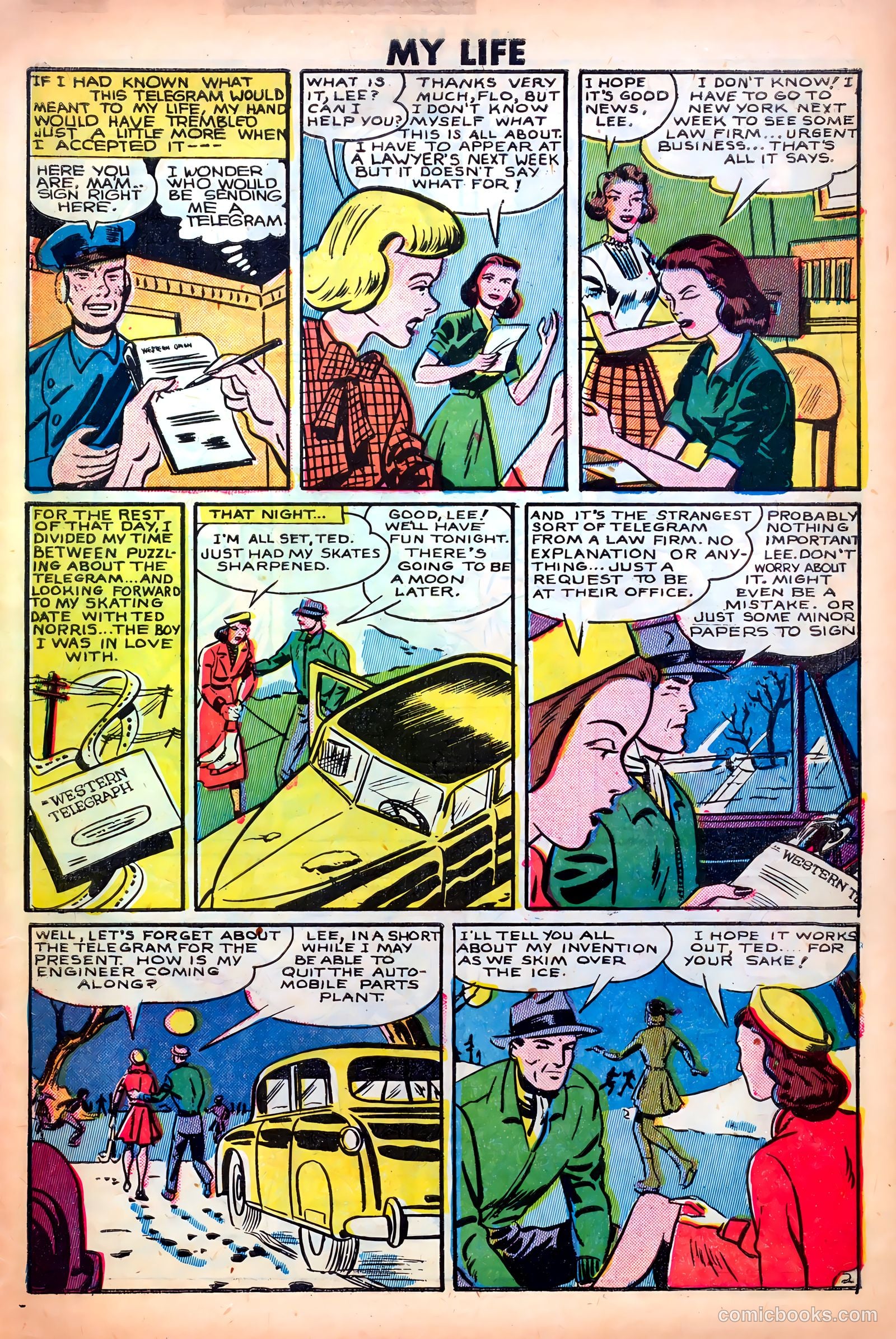 My Life #12 (1950) — page 3 of 36