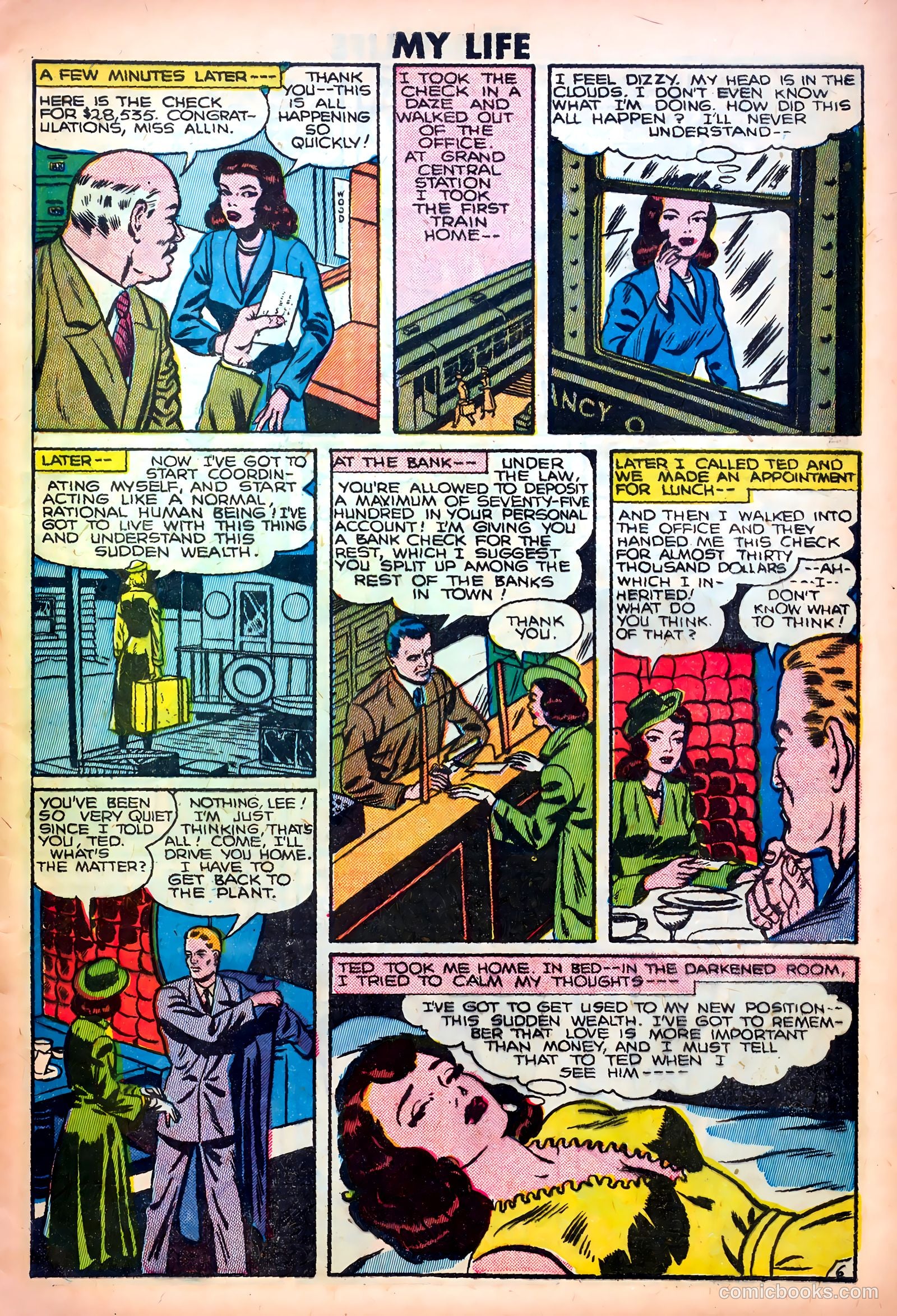 My Life #12 (1950) — page 7 of 36