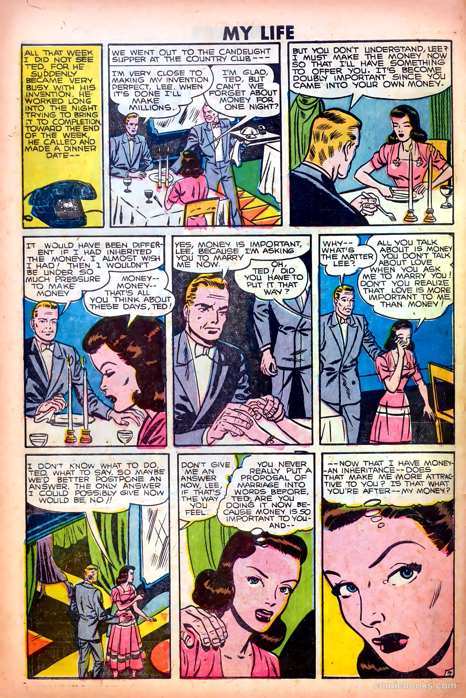 My Life #12 (1950) — page 8 of 36