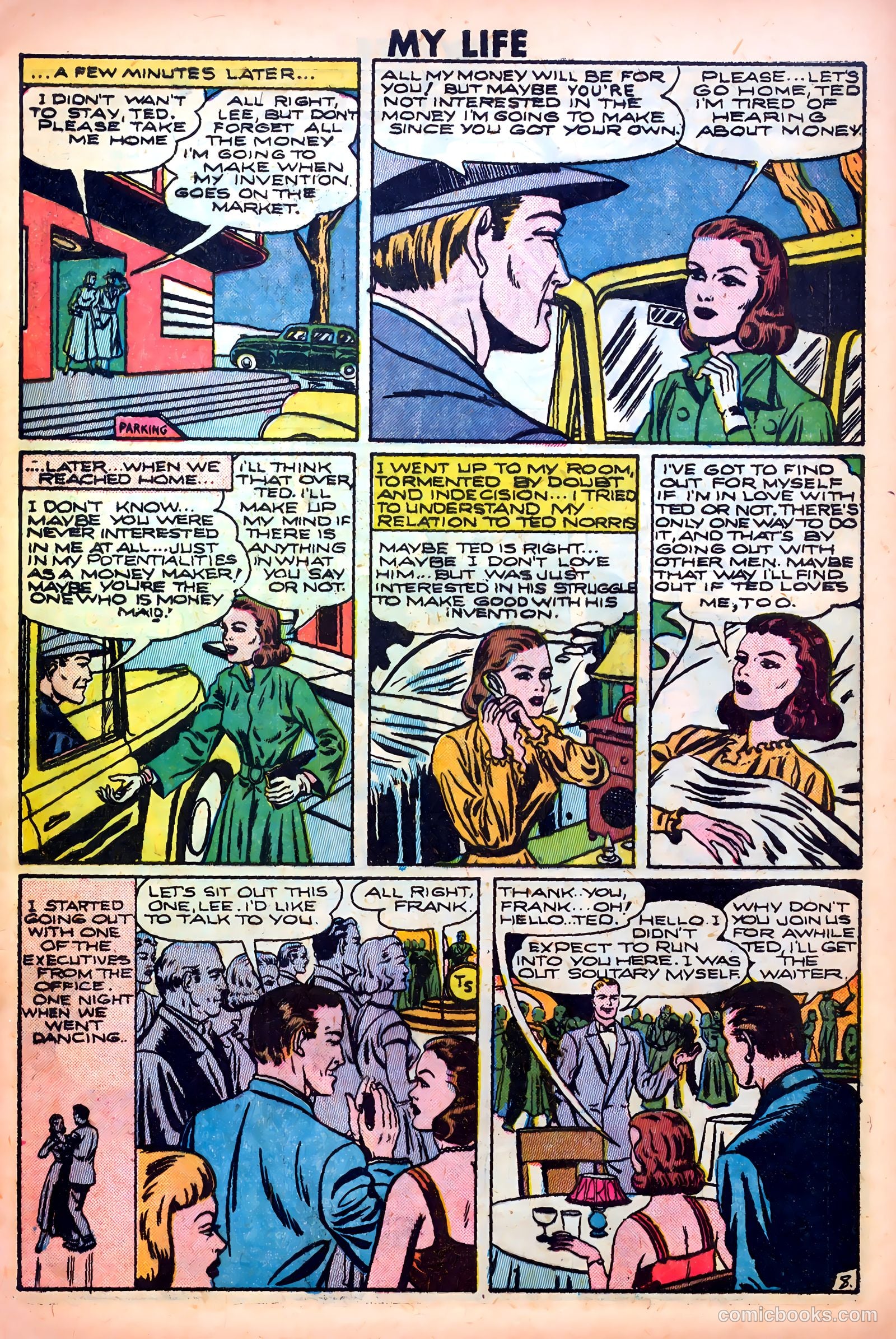 My Life #12 (1950) — page 9 of 36