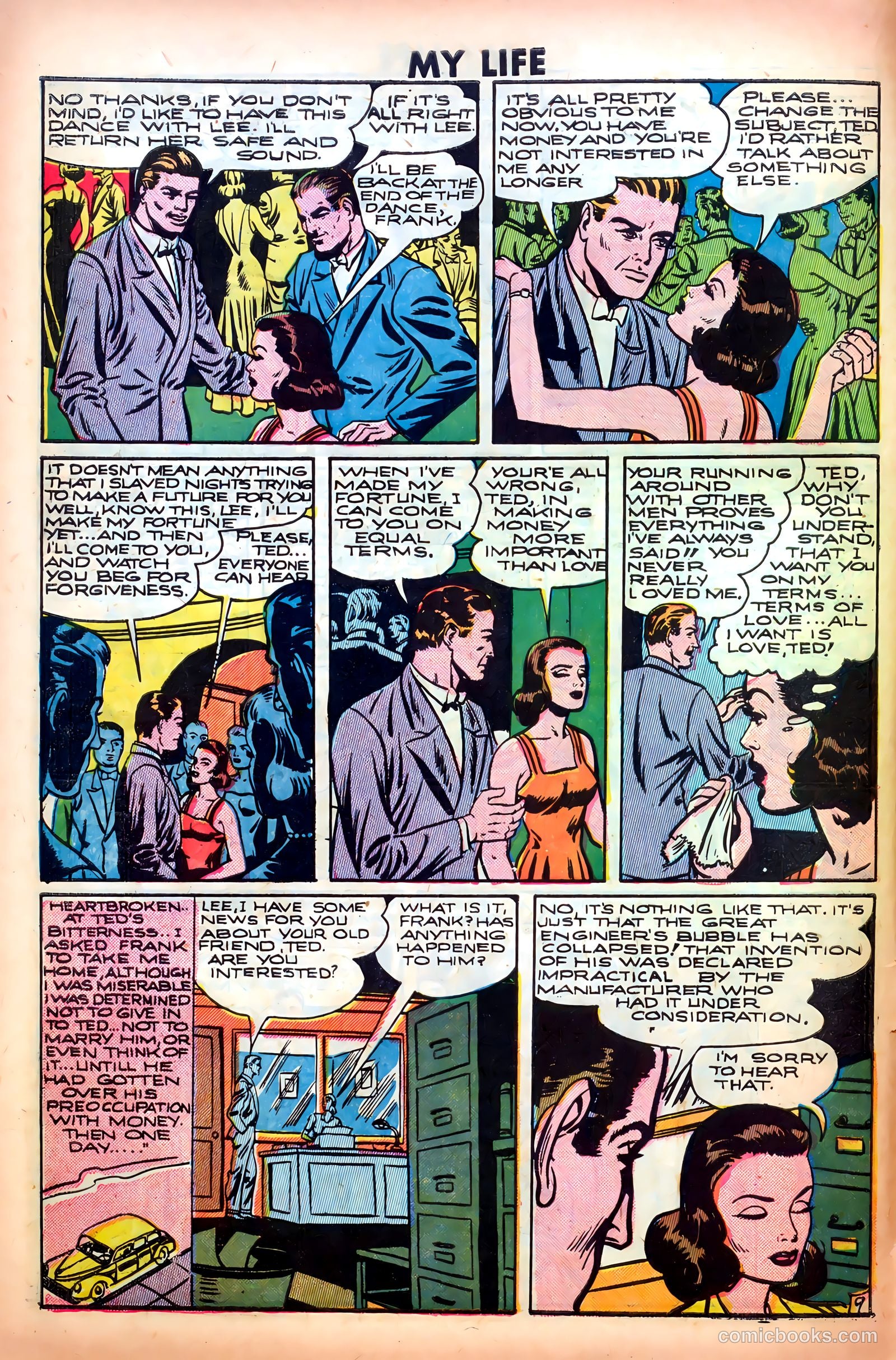 My Life #12 (1950) — page 10 of 36
