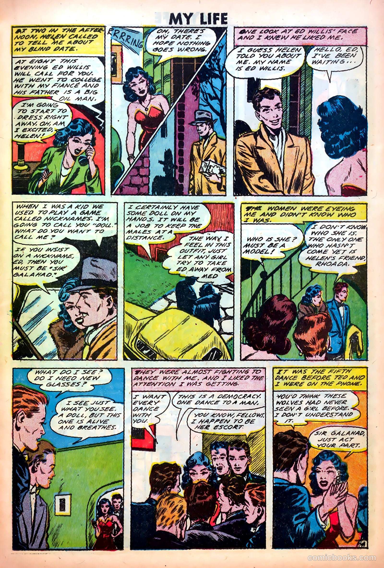 My Life #12 (1950) — page 15 of 36