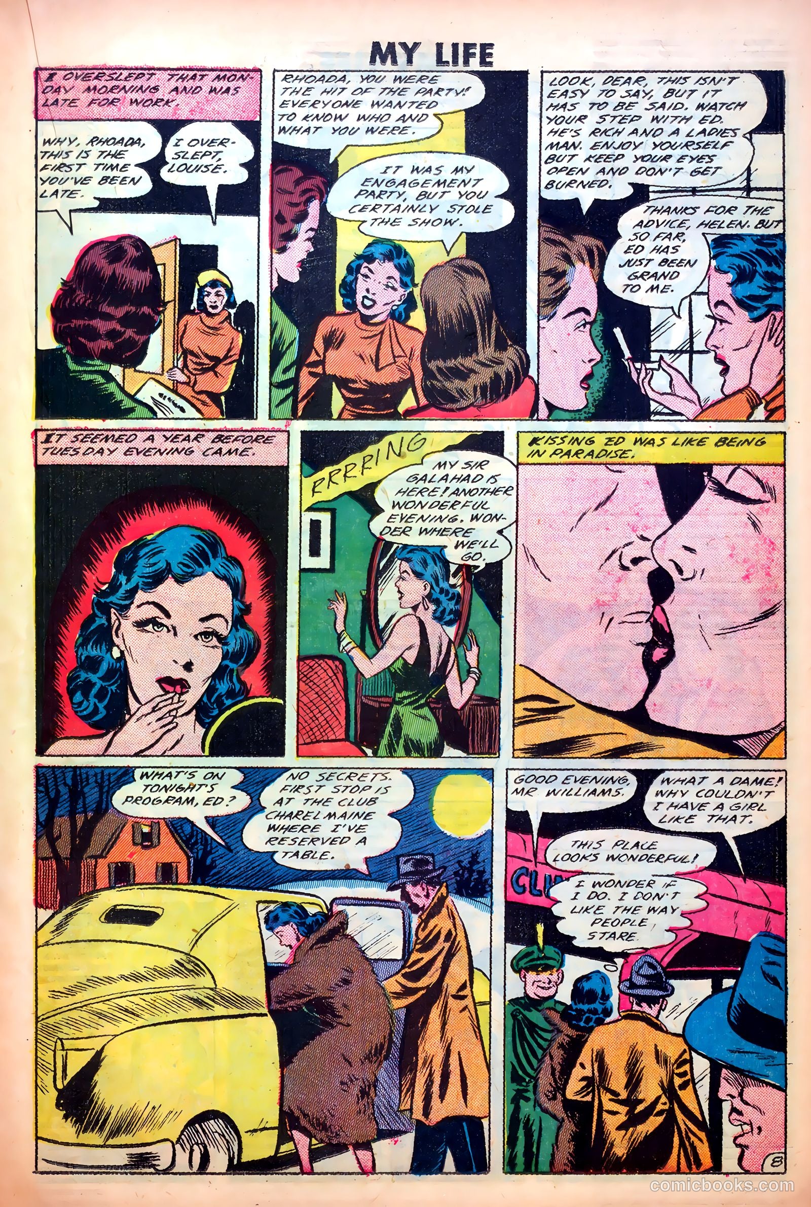 My Life #12 (1950) — page 19 of 36