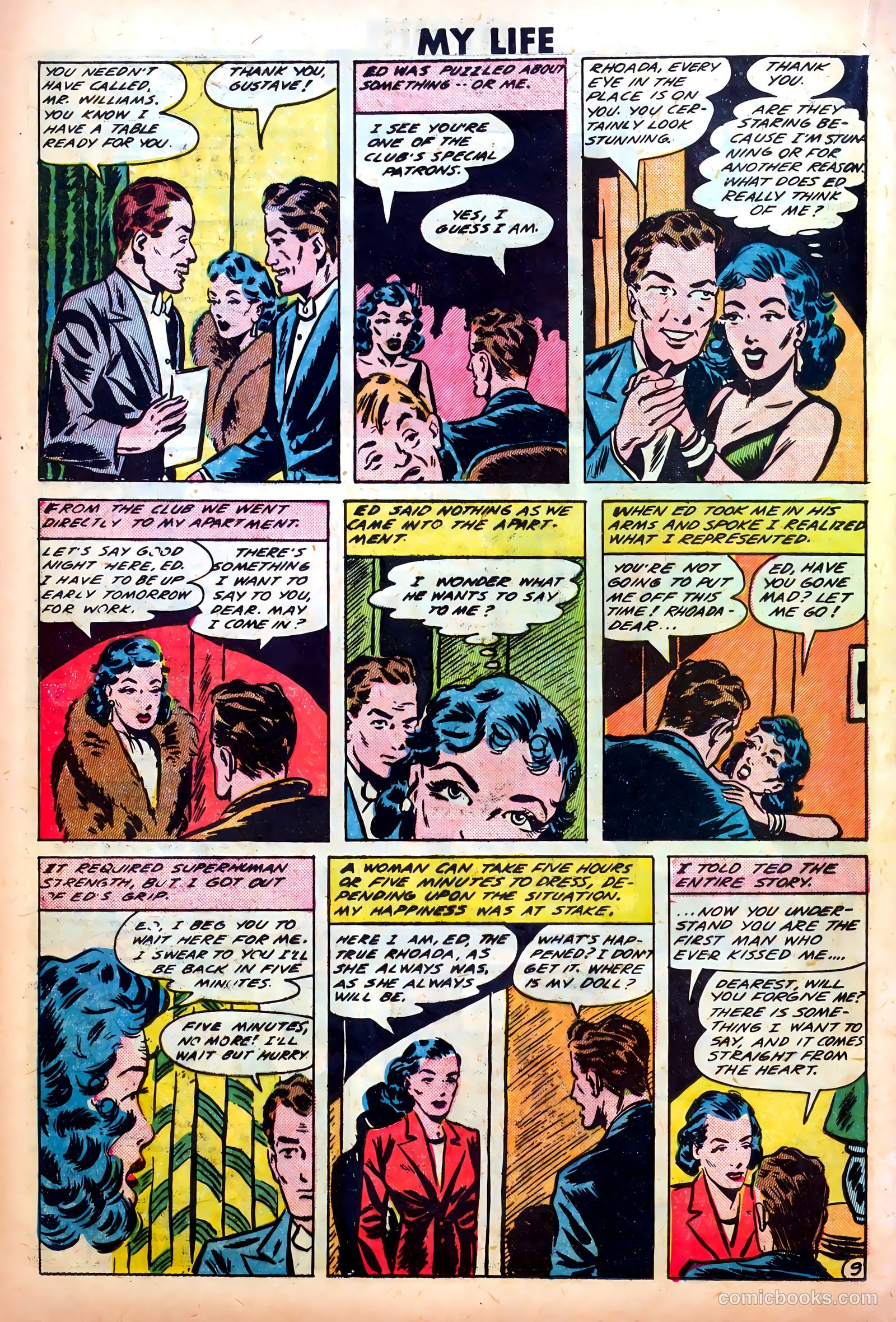 My Life #12 (1950) — page 20 of 36