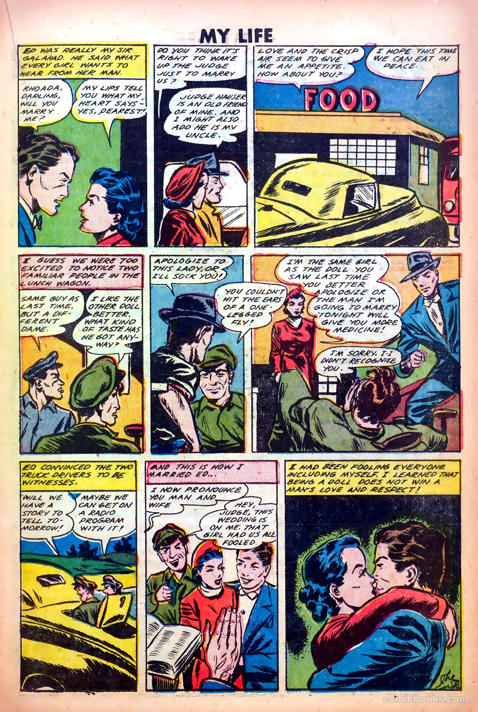 My Life #12 (1950) — page 21 of 36