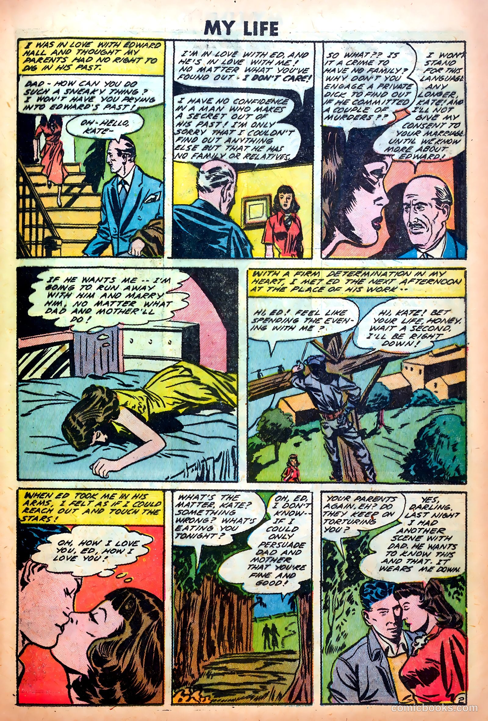 My Life #12 (1950) — page 25 of 36