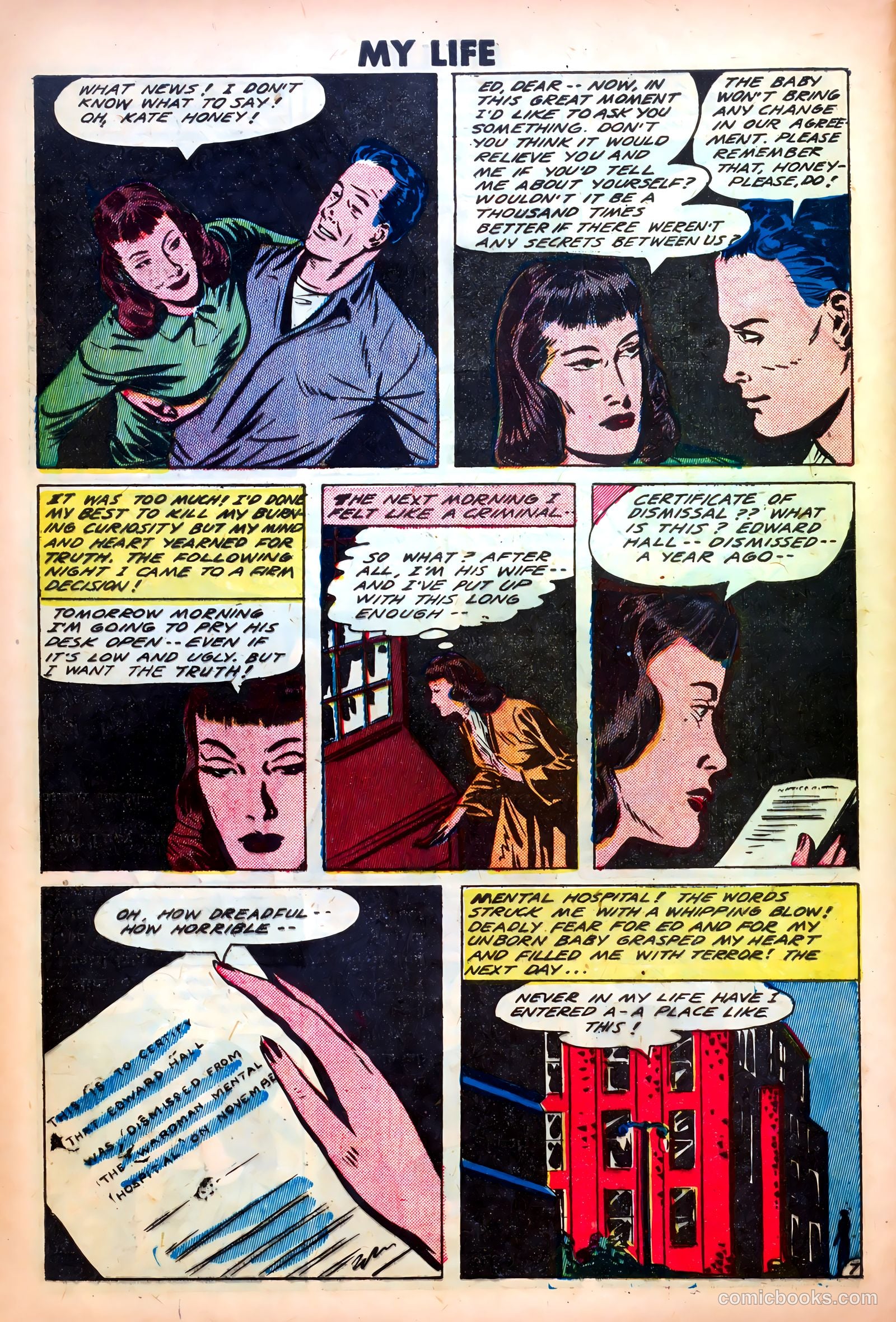 My Life #12 (1950) — page 30 of 36