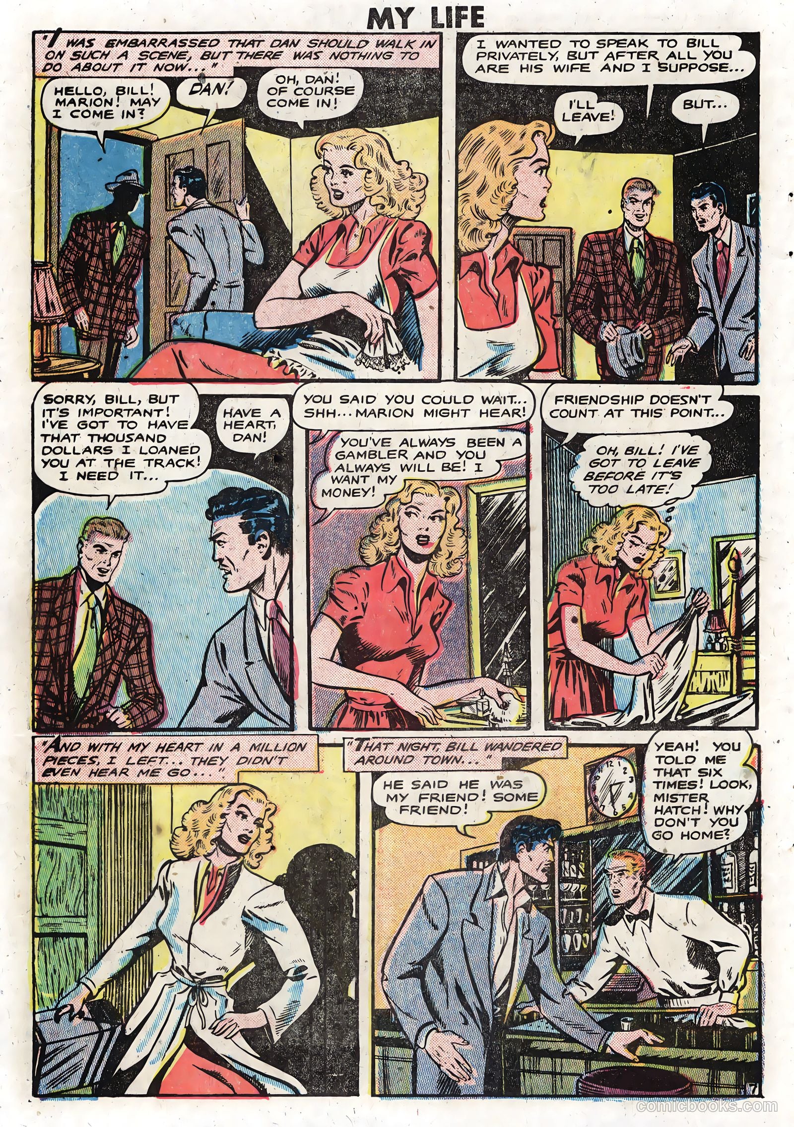 My Life #6 (1949) — page 8 of 36