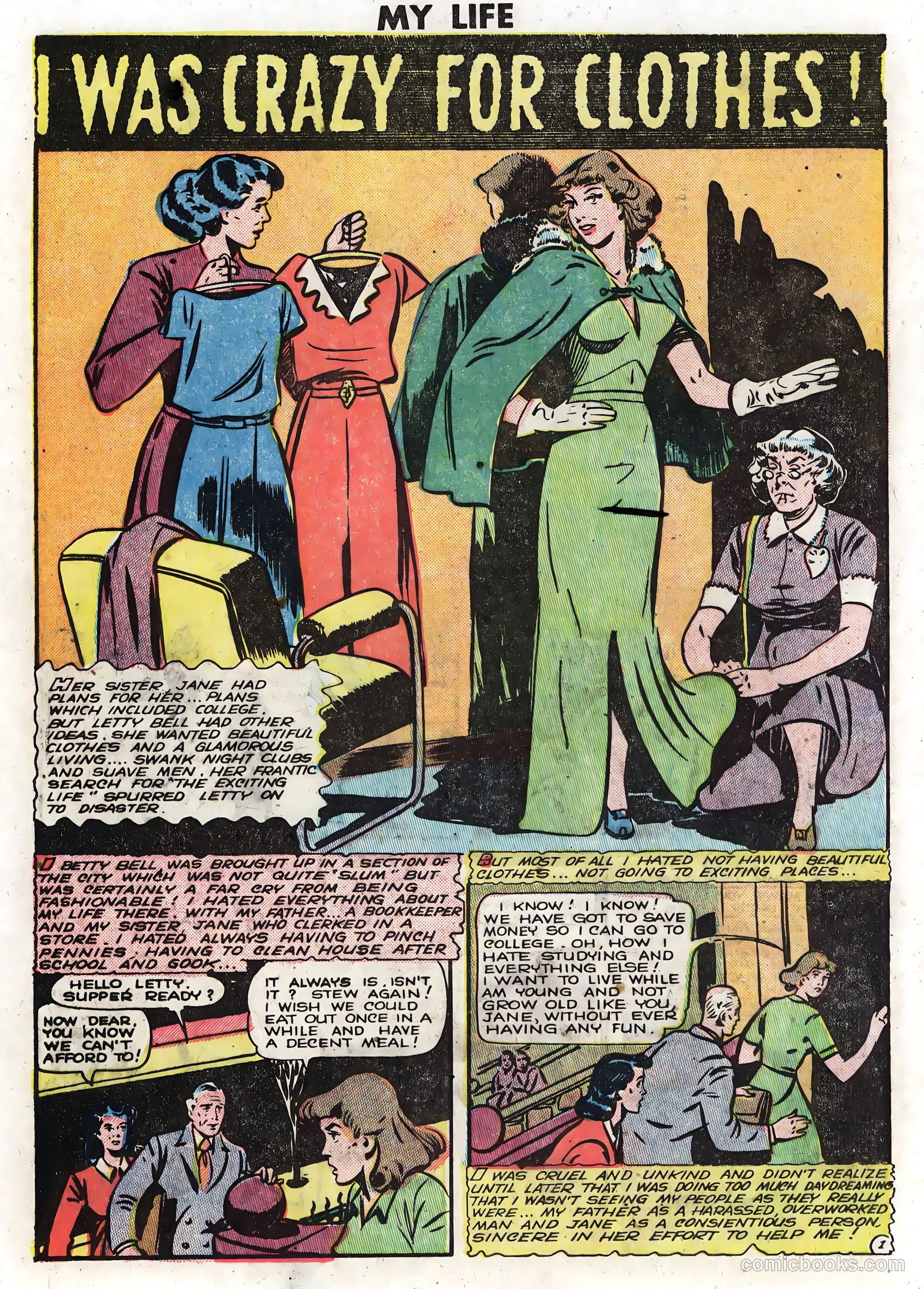 My Life #6 (1949) — page 12 of 36