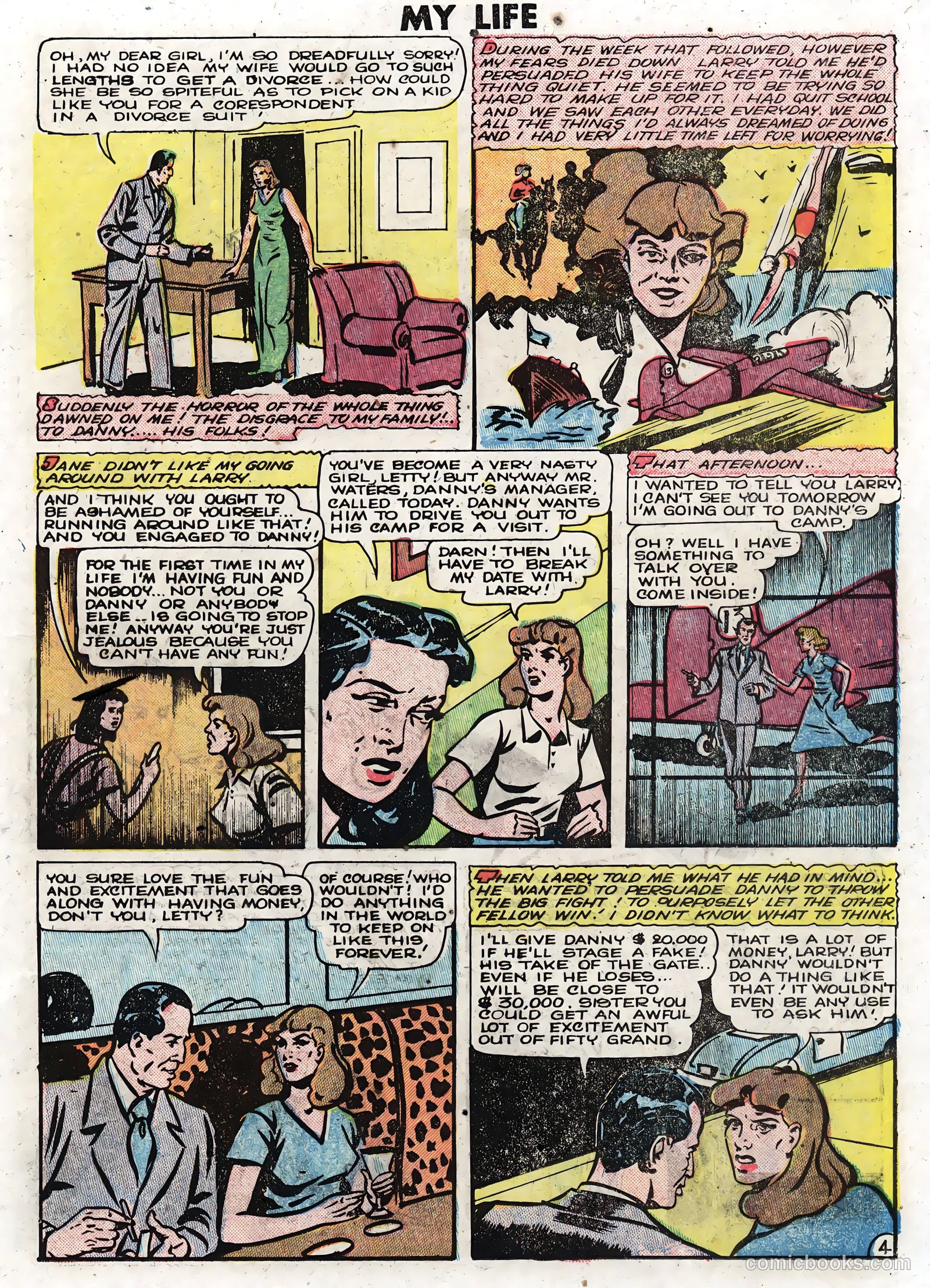 My Life #6 (1949) — page 15 of 36