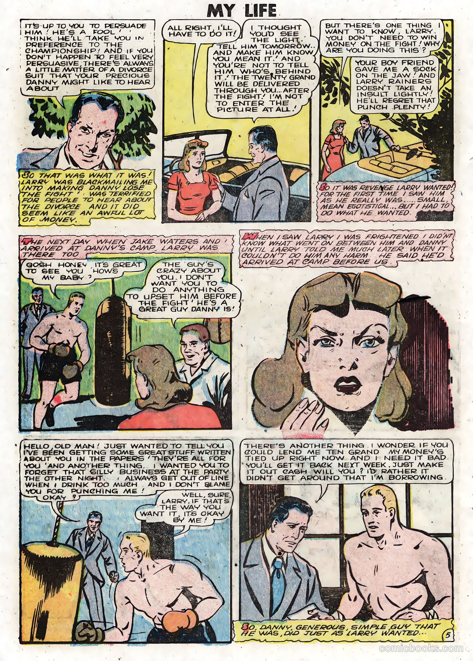 My Life #6 (1949) — page 16 of 36