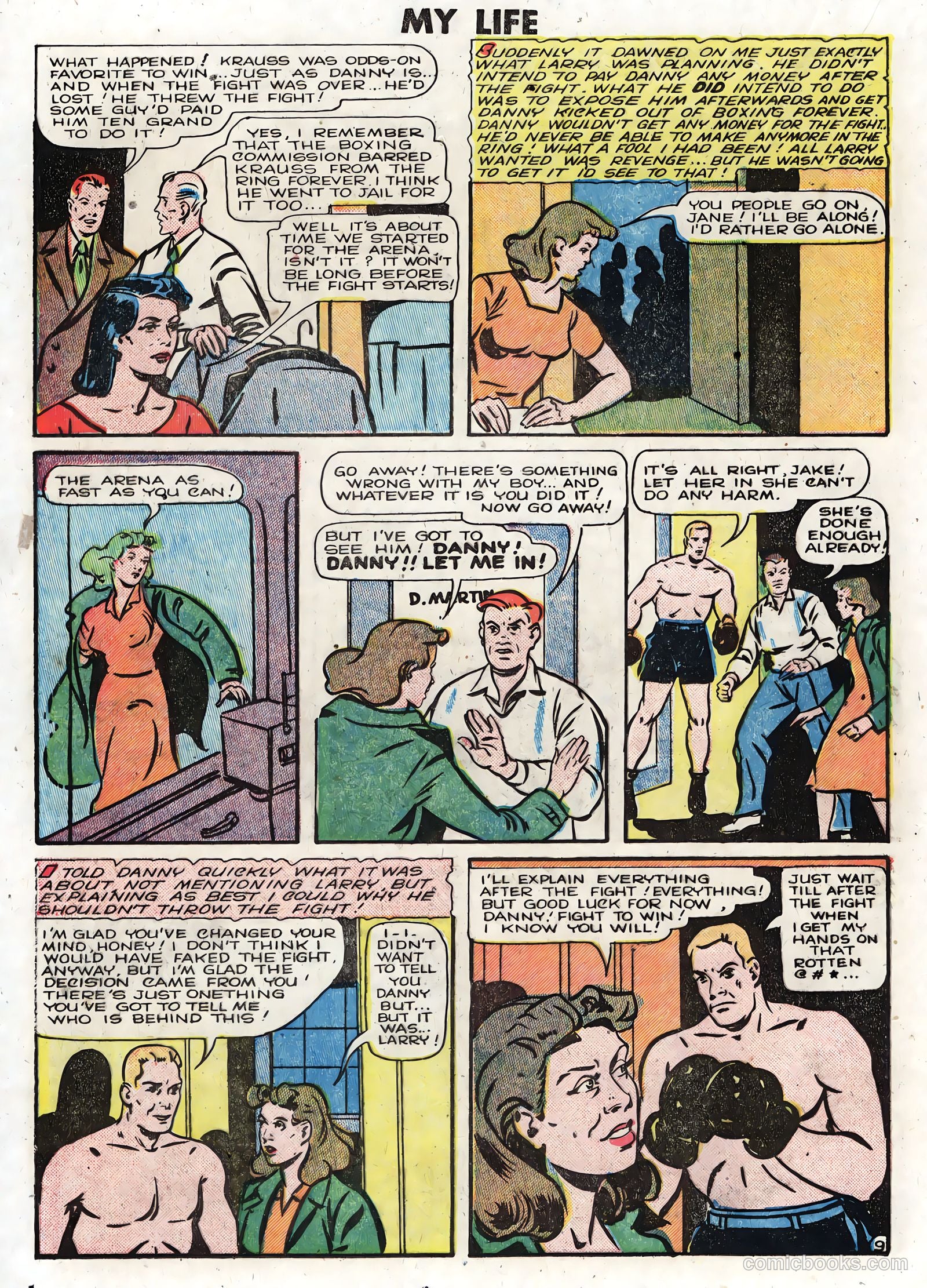 My Life #6 (1949) — page 20 of 36