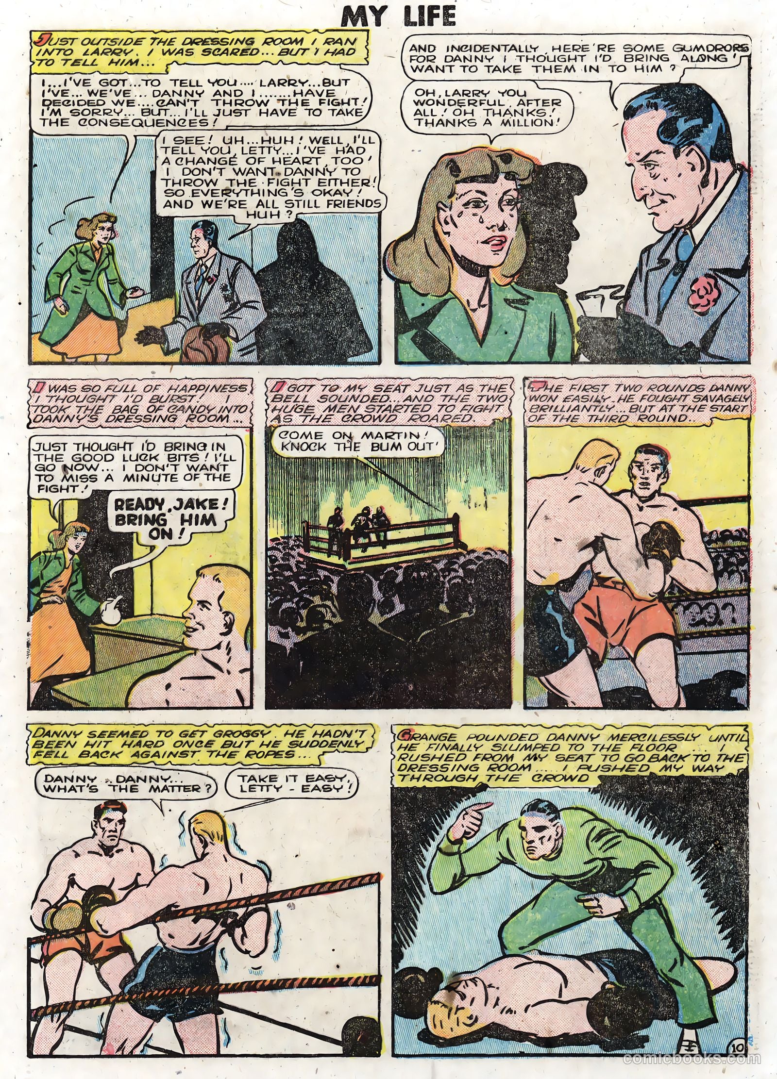 My Life #6 (1949) — page 21 of 36