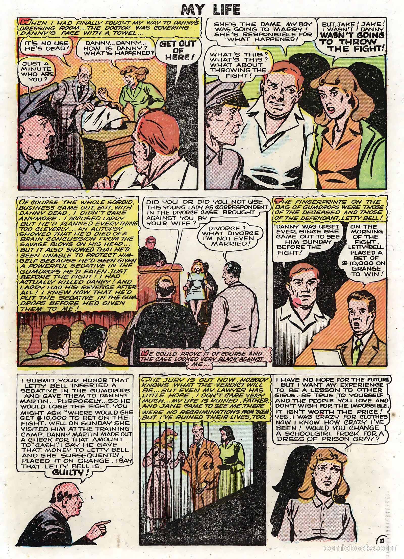 My Life #6 (1949) — page 22 of 36