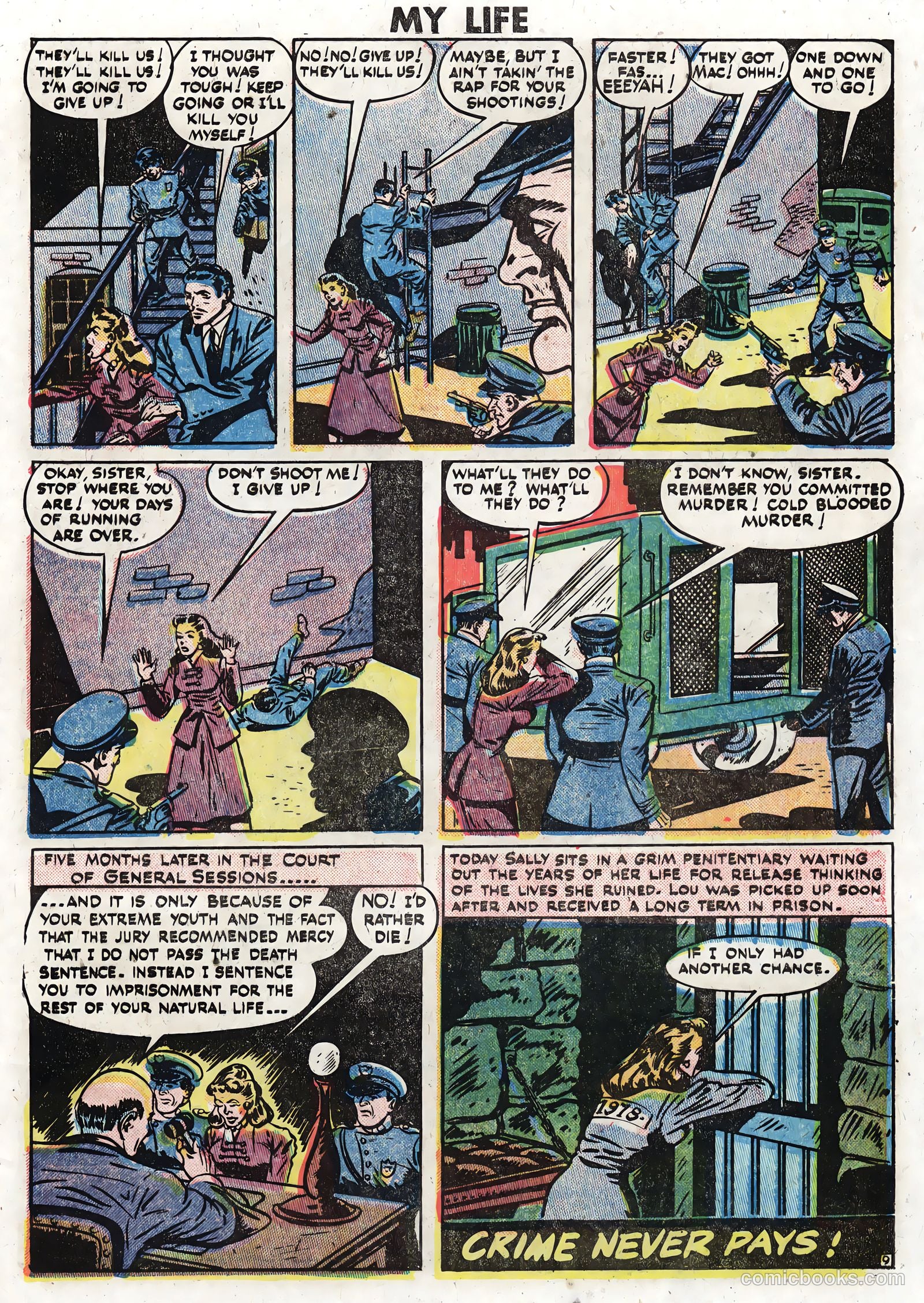 My Life #6 (1949) — page 33 of 36