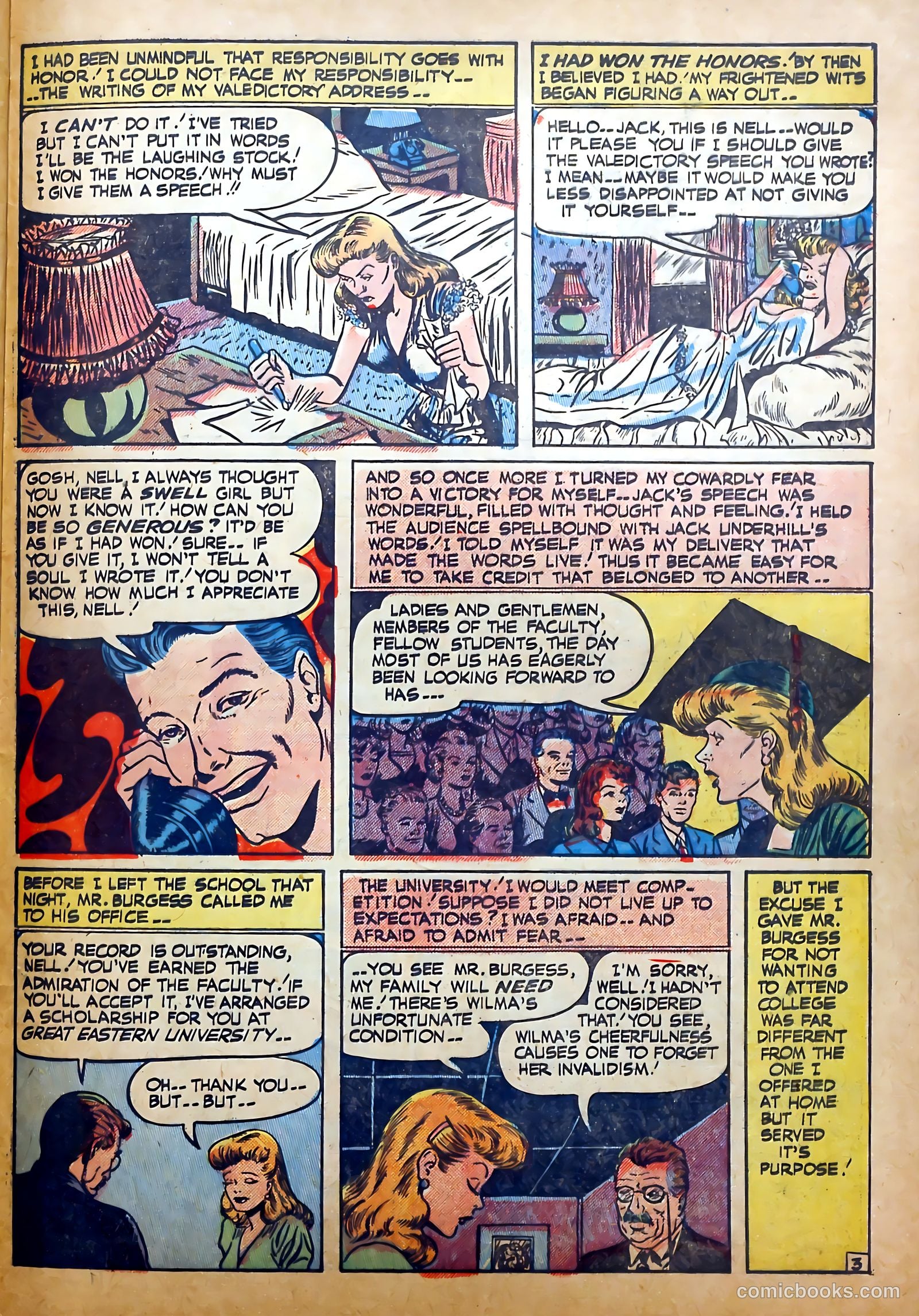 My Life #7 (1949) — page 25 of 36