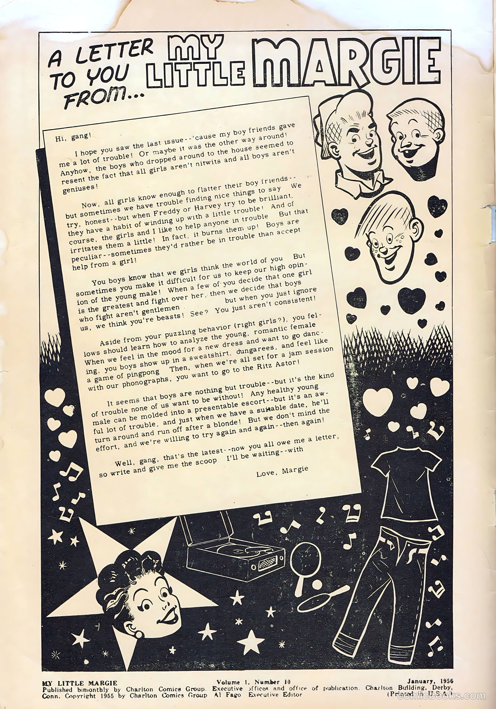 My Little Margie #10 (1956) — page 2 of 36