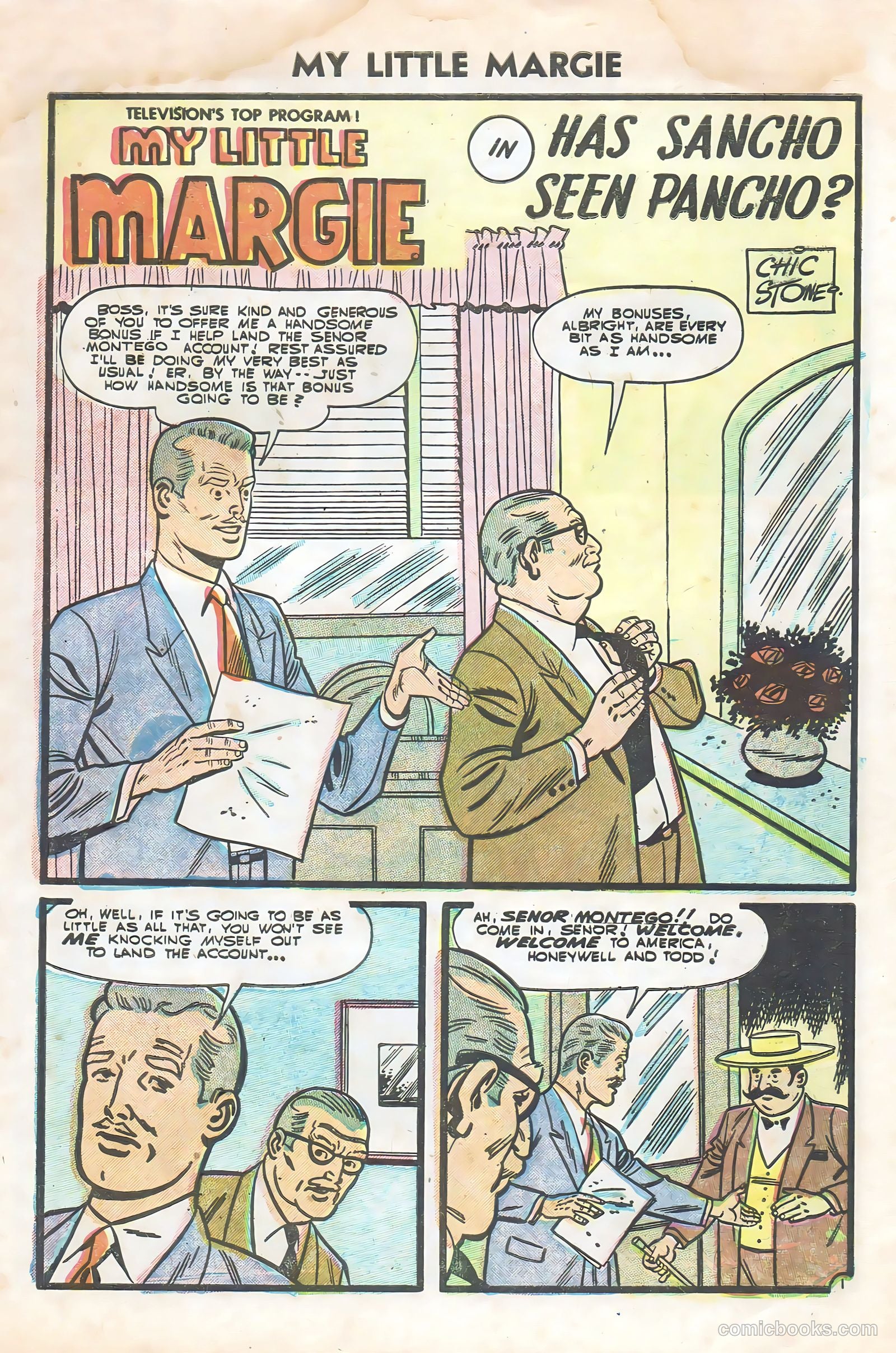 My Little Margie #10 (1956) — page 3 of 36