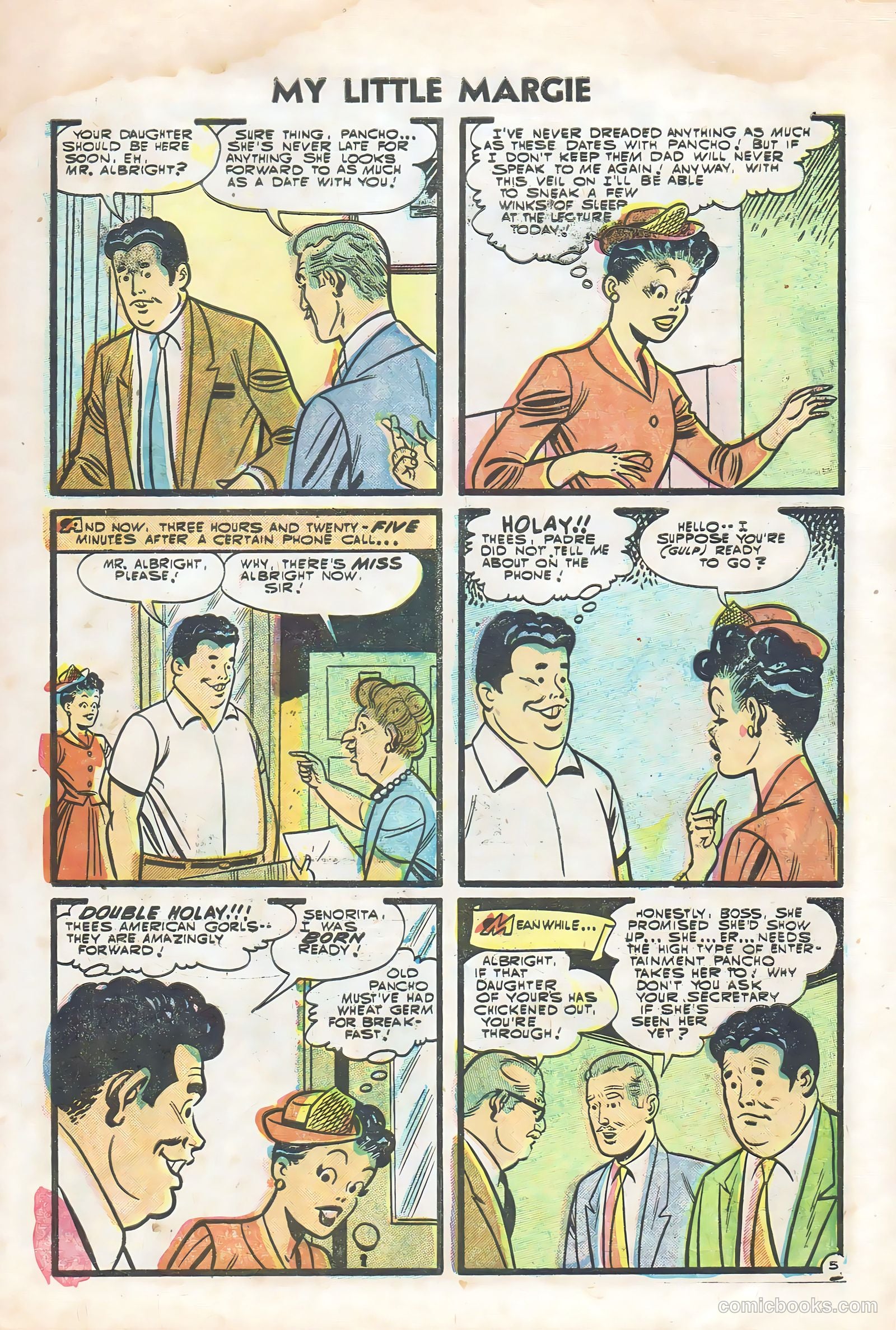My Little Margie #10 (1956) — page 7 of 36