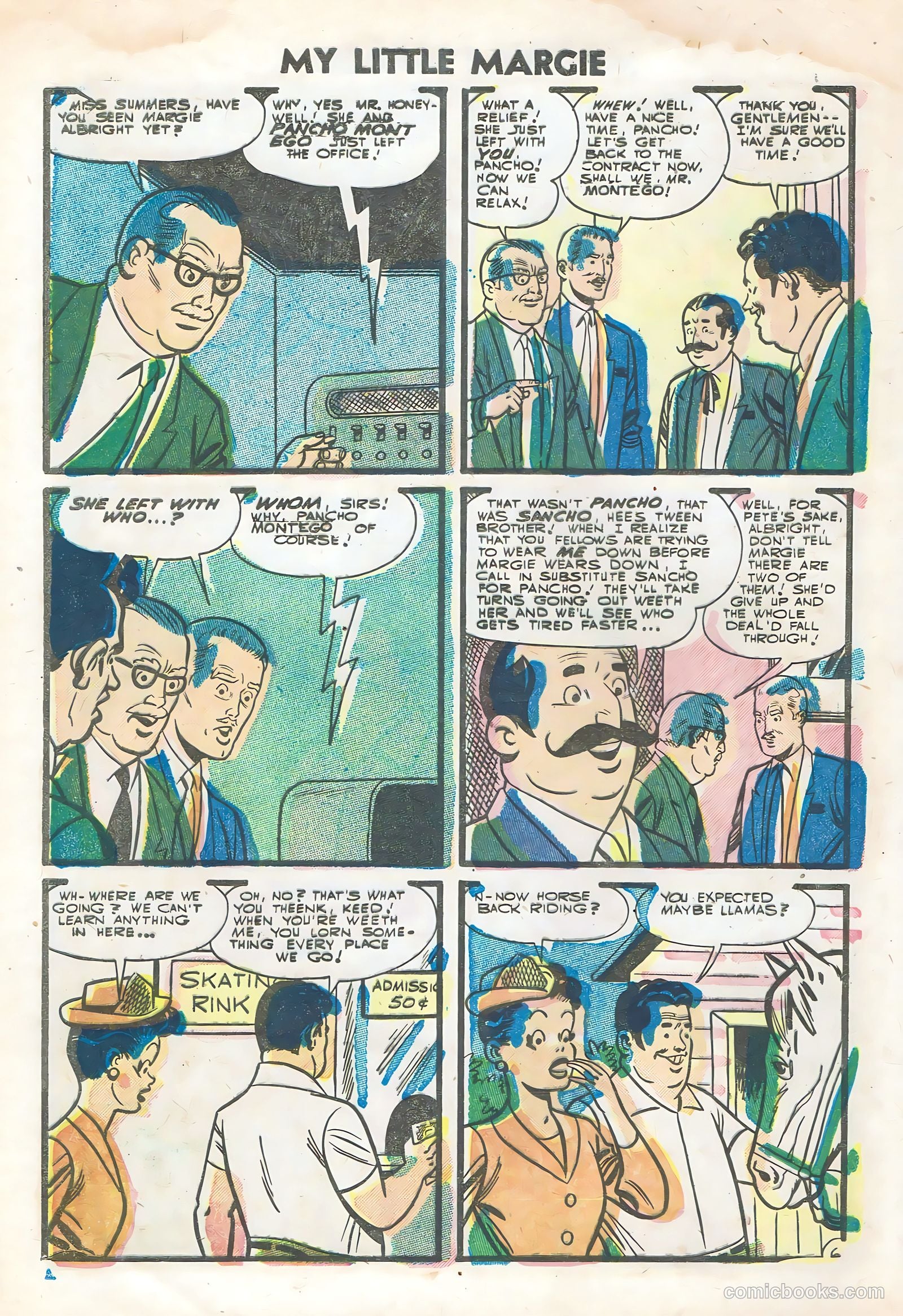 My Little Margie #10 (1956) — page 8 of 36