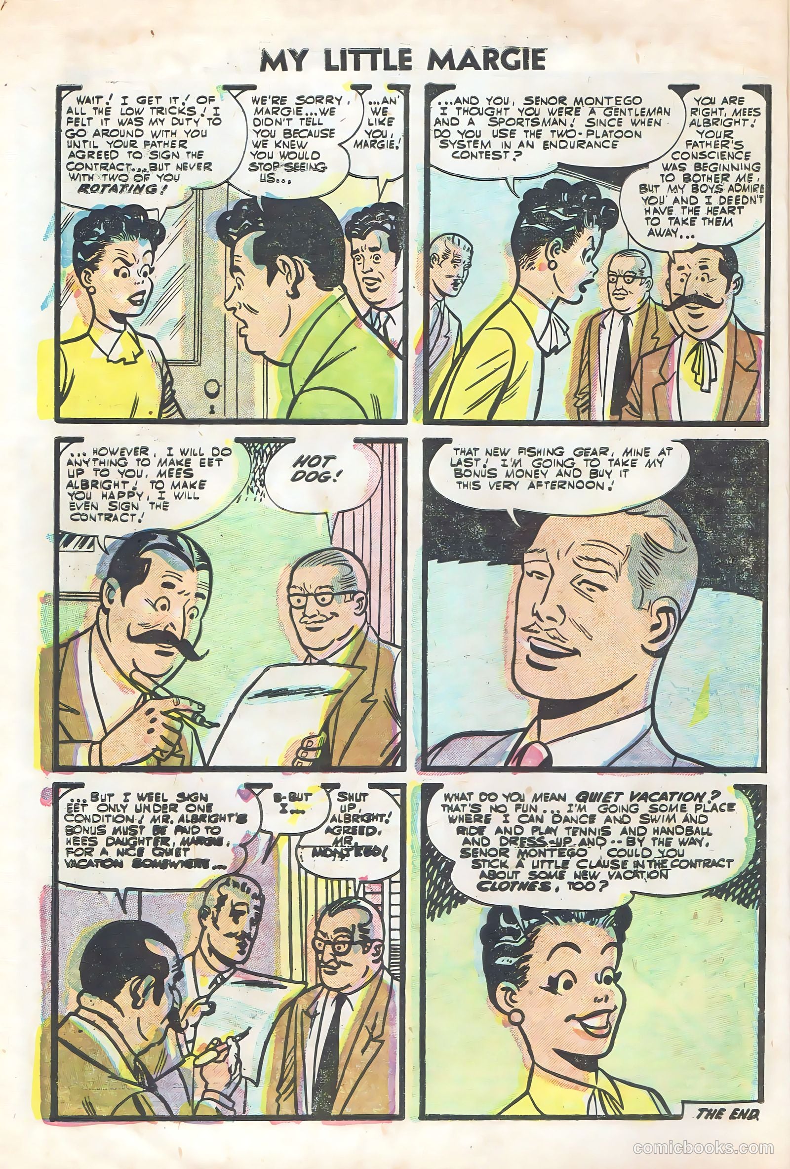 My Little Margie #10 (1956) — page 10 of 36