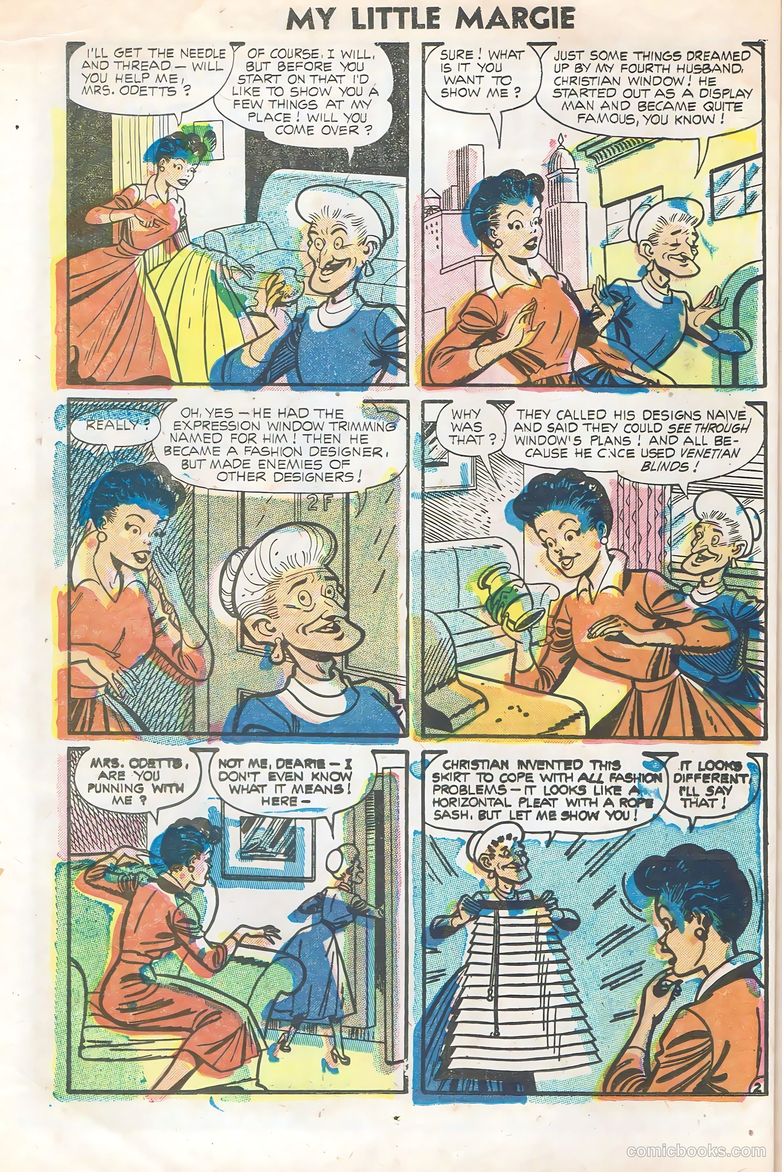My Little Margie #10 (1956) — page 12 of 36