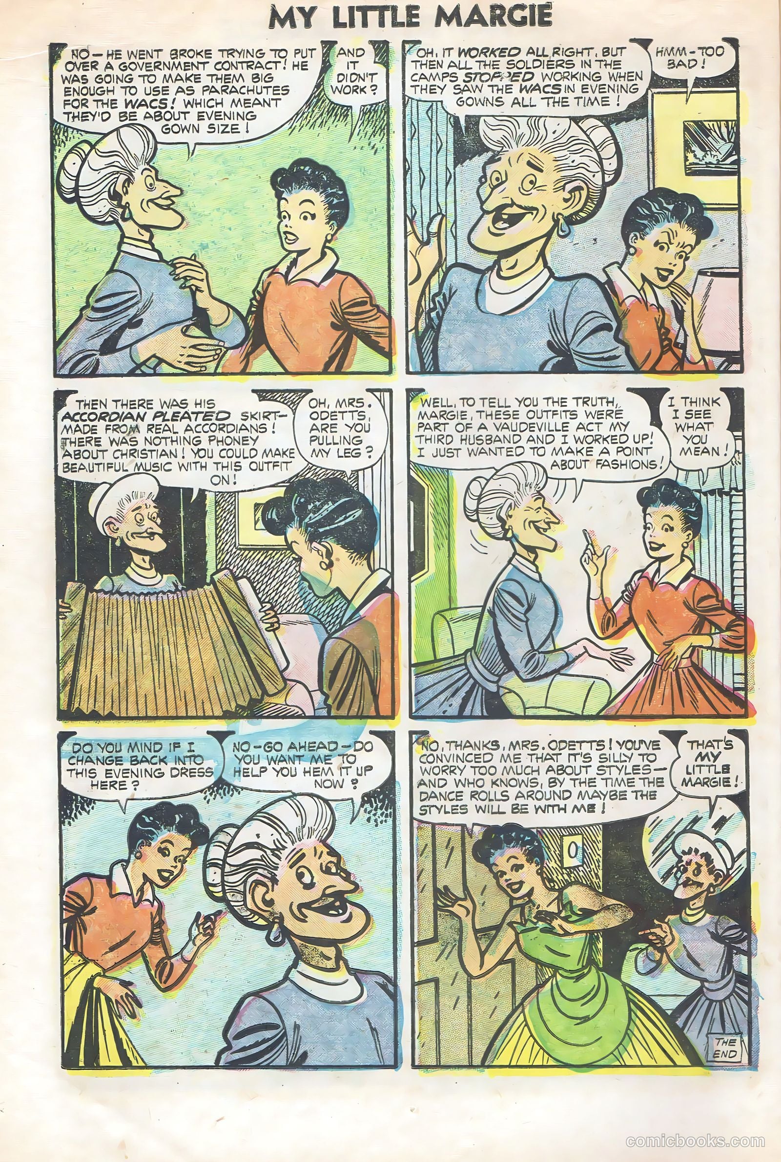 My Little Margie #10 (1956) — page 14 of 36