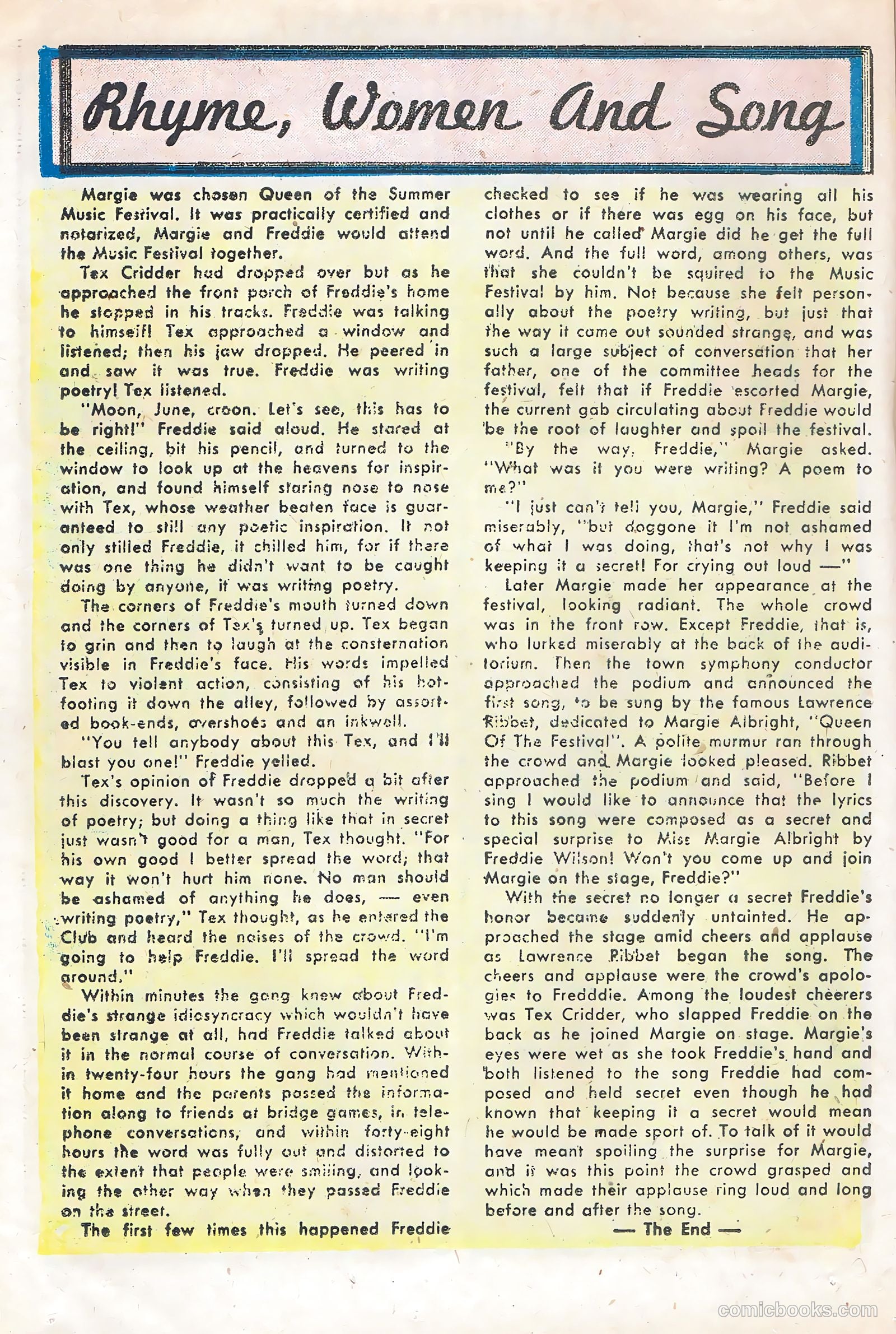My Little Margie #10 (1956) — page 20 of 36