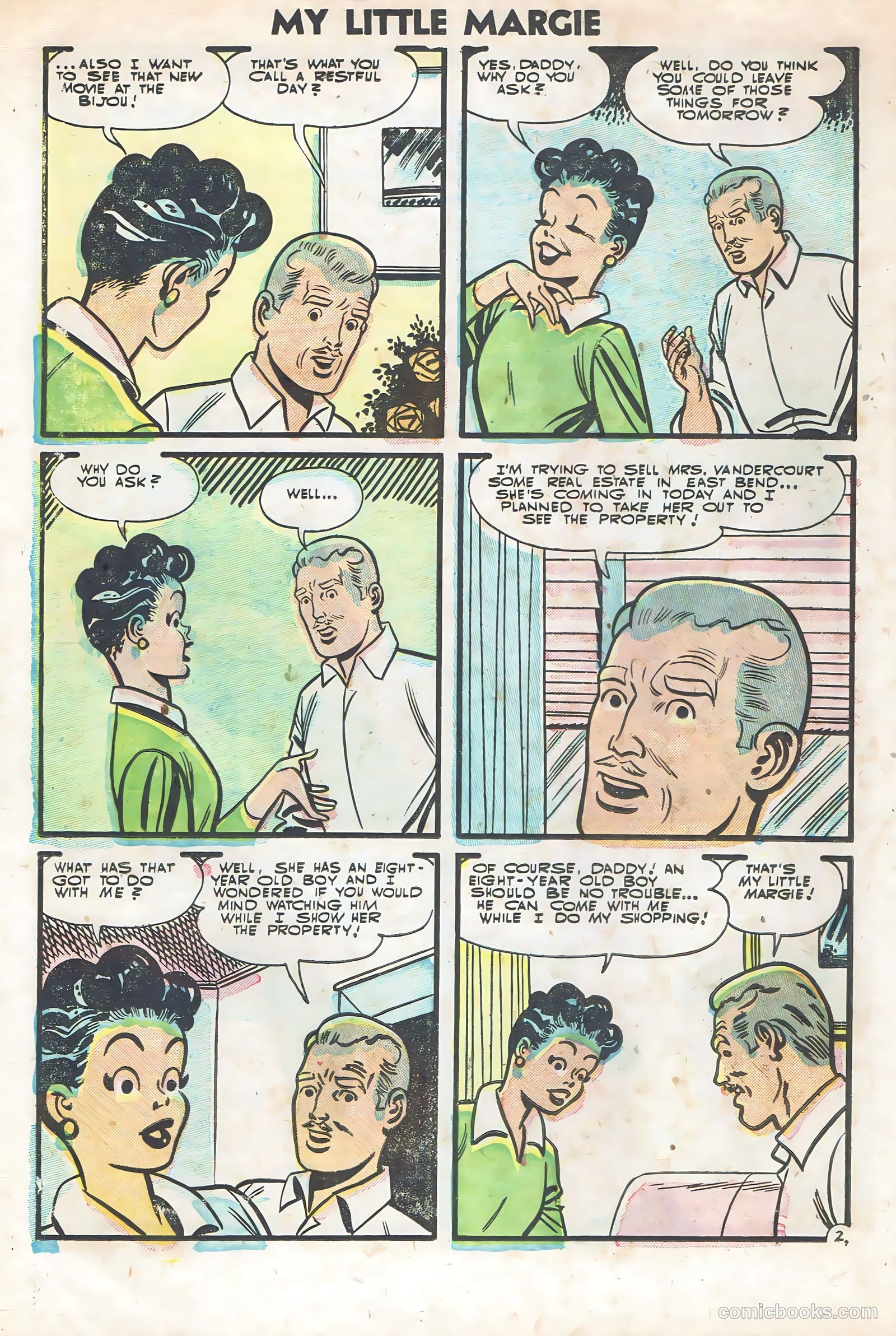 My Little Margie #10 (1956) — page 22 of 36