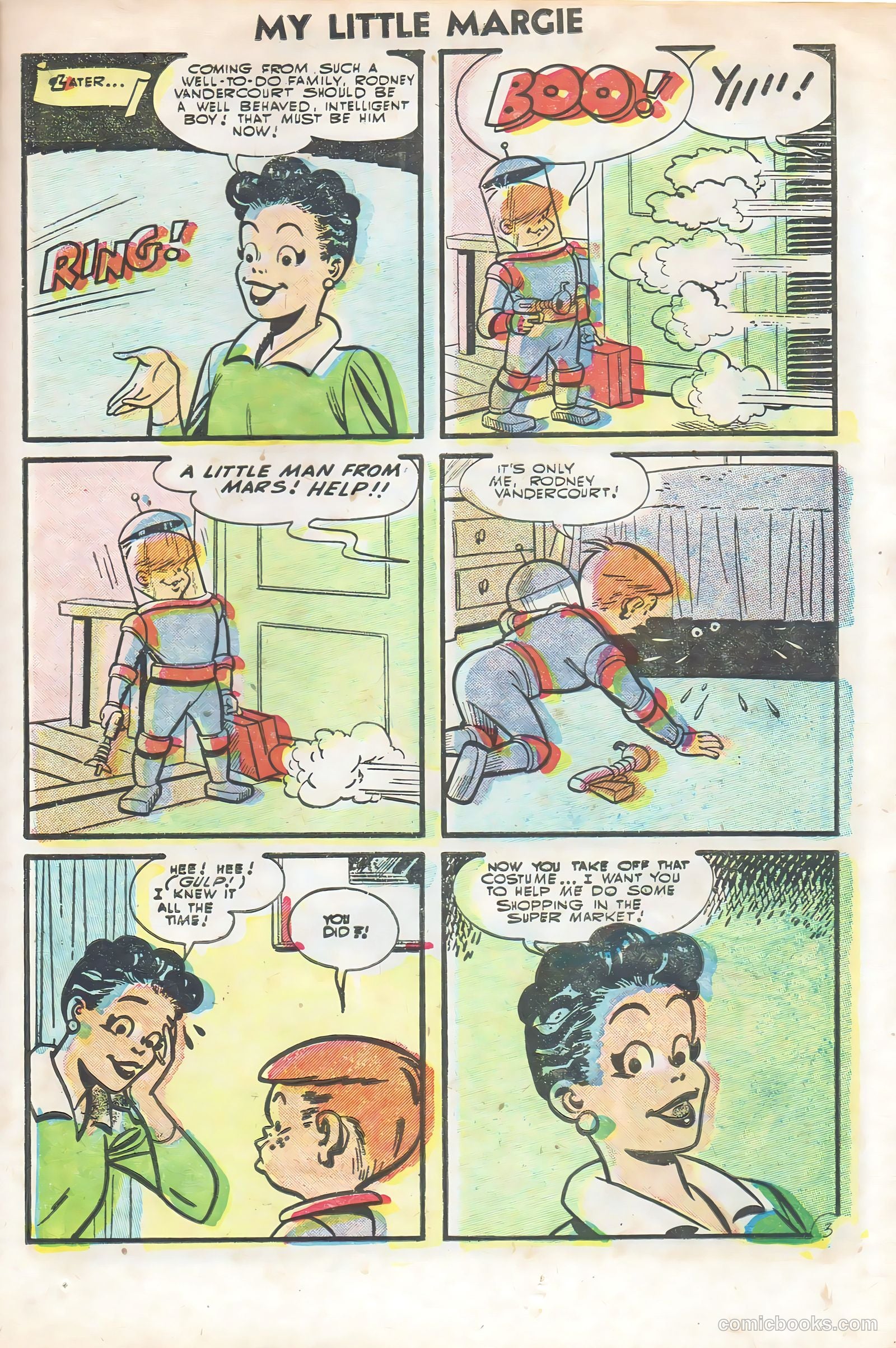 My Little Margie #10 (1956) — page 23 of 36