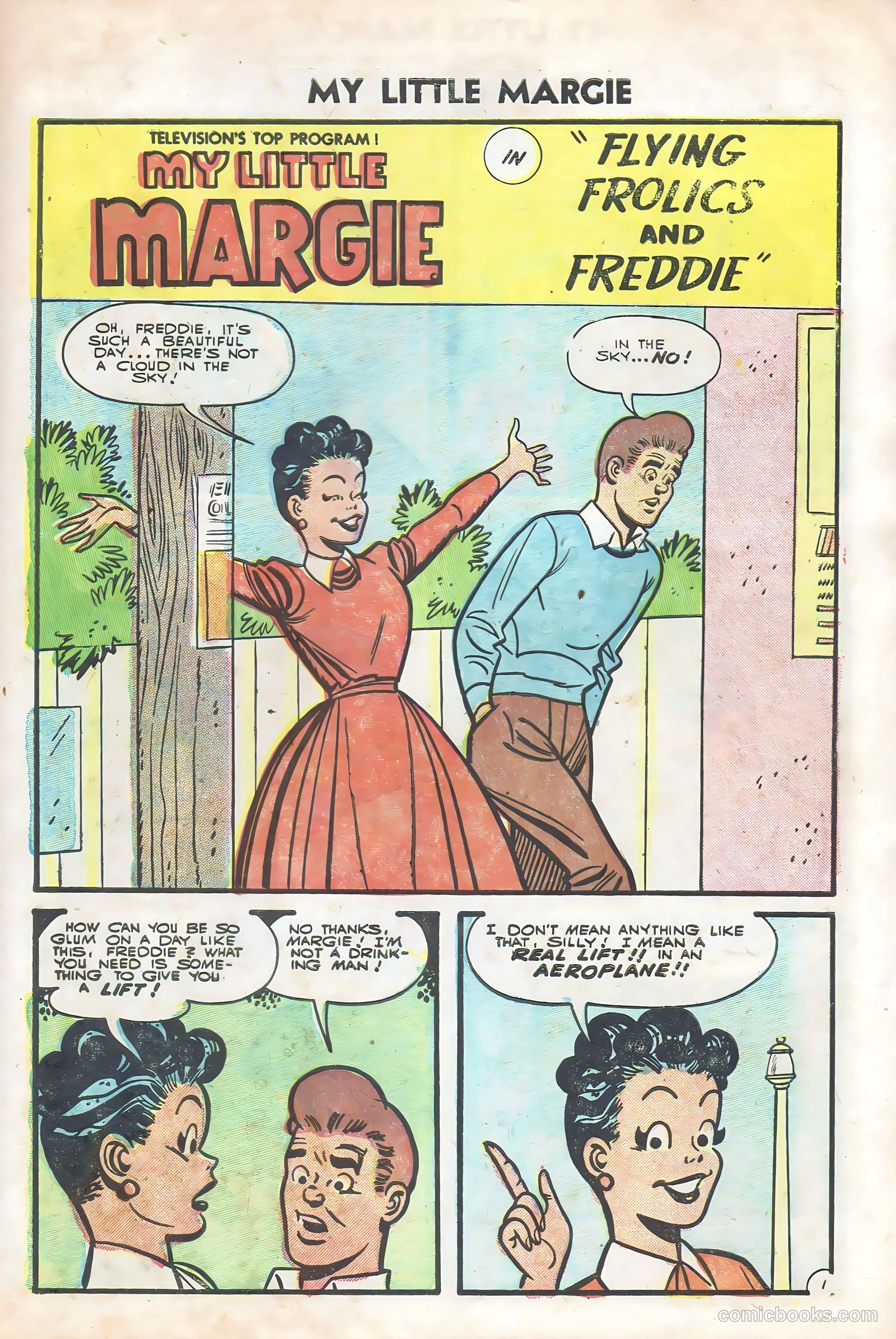 My Little Margie #10 (1956) — page 27 of 36